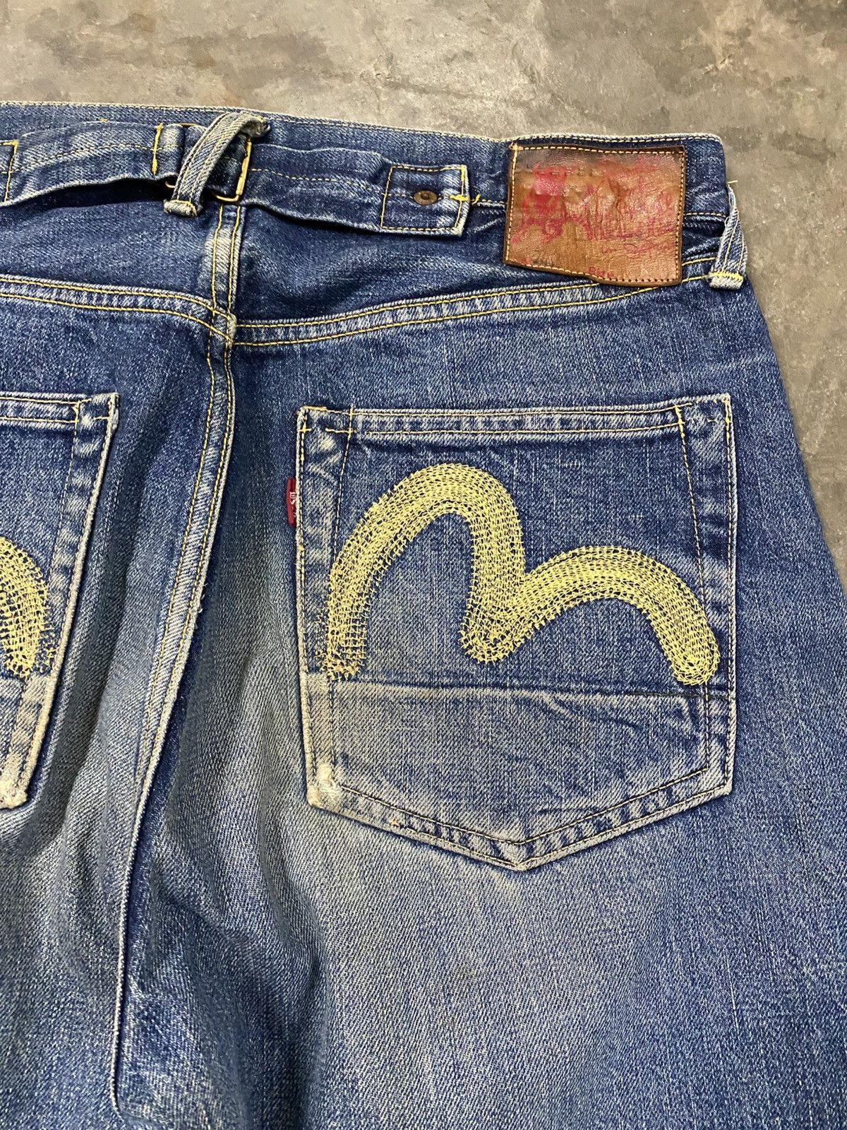 Evisu Vintage Evis Jeans Japan 80s Scovill Rivert @283 imn Size US 32 / EU 48 - 5 Thumbnail