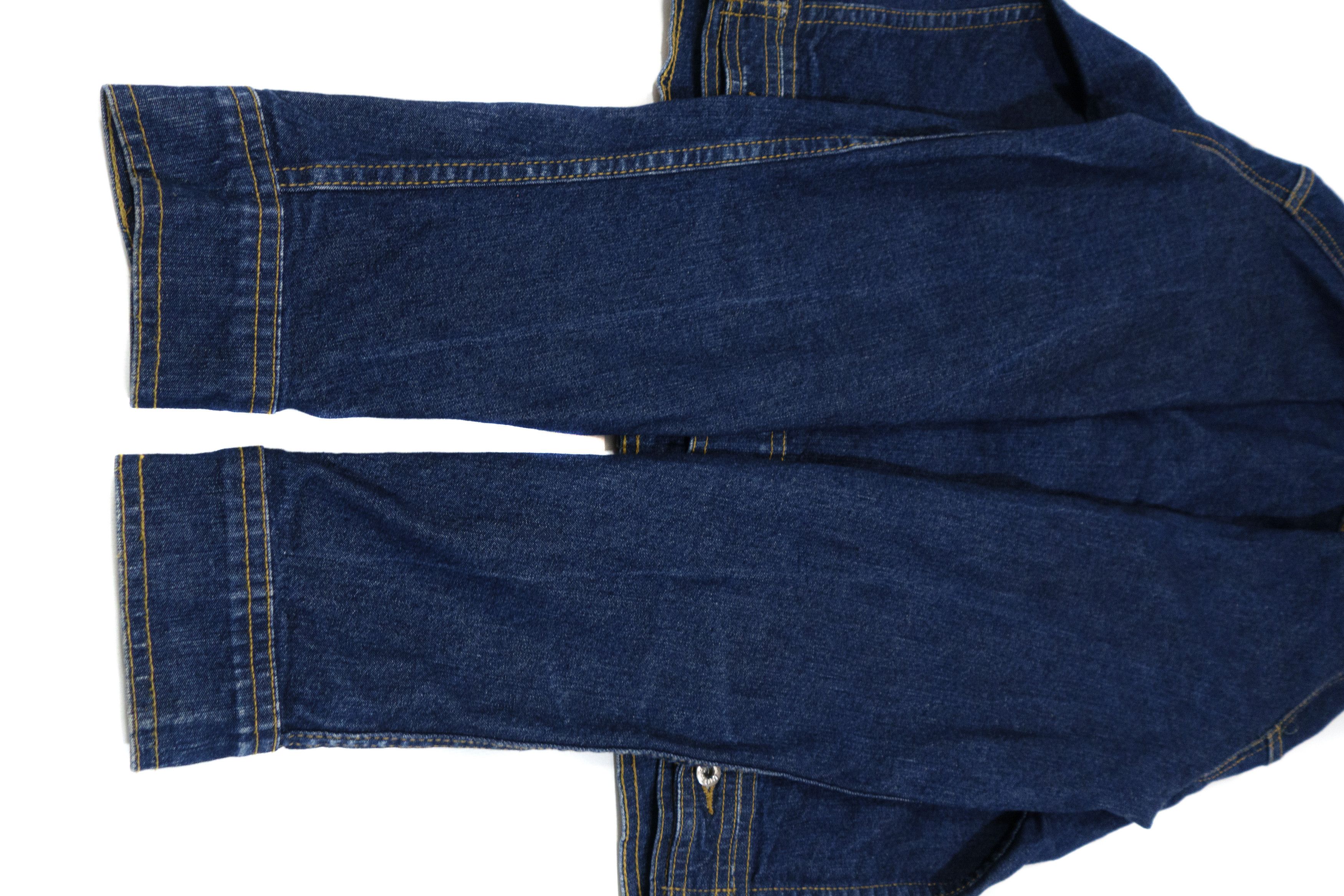 Dolce & Gabbana Y2K Denim Pocket Jacket Vintage 90s Size XL / US 12-14 / IT 48-50 - 6 Thumbnail