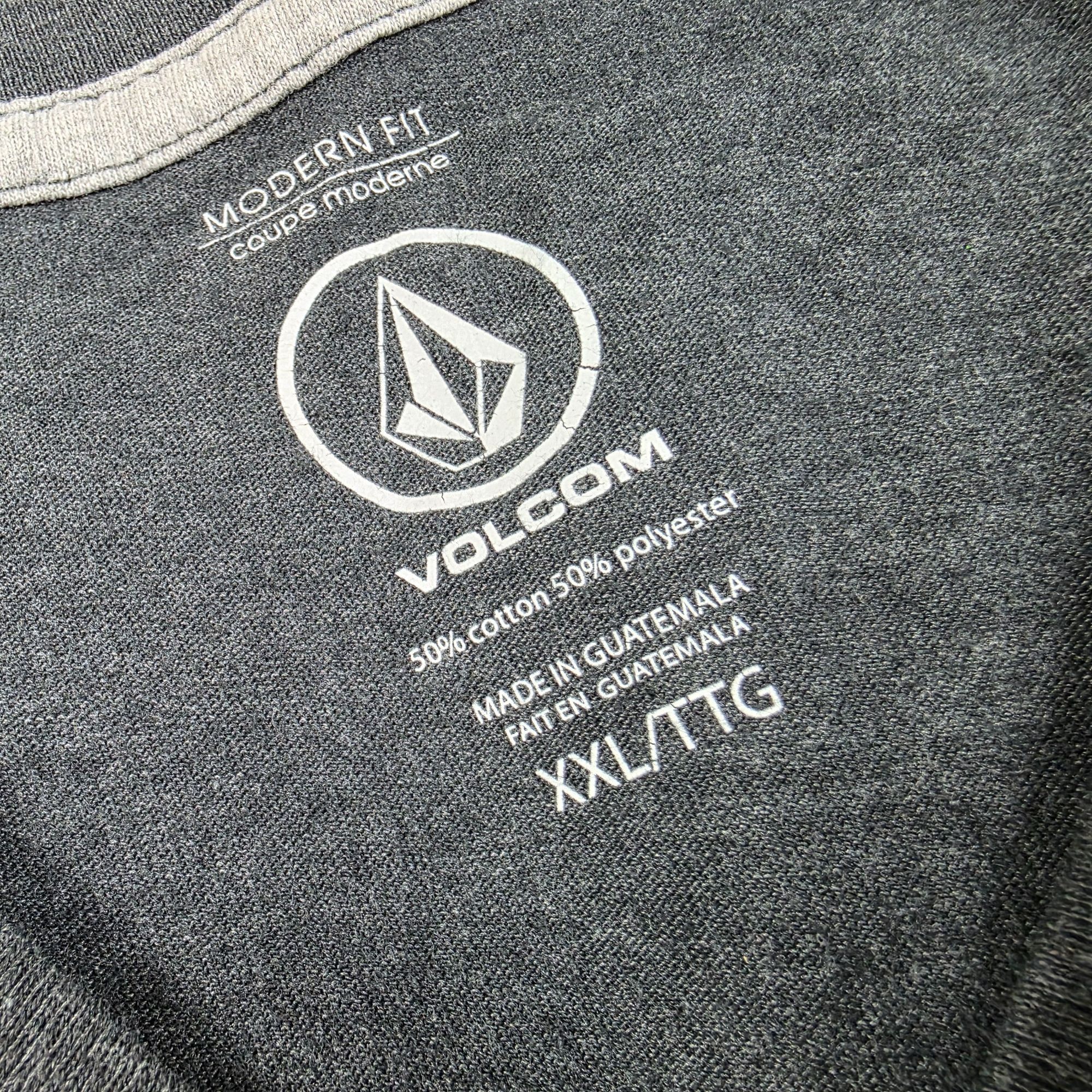 Volcom Volcom Modern Fit Mens XXL Gray Hawaii Graphic T-Shirt Casua Size US XXL / EU 58 / 5 - 3 Thumbnail