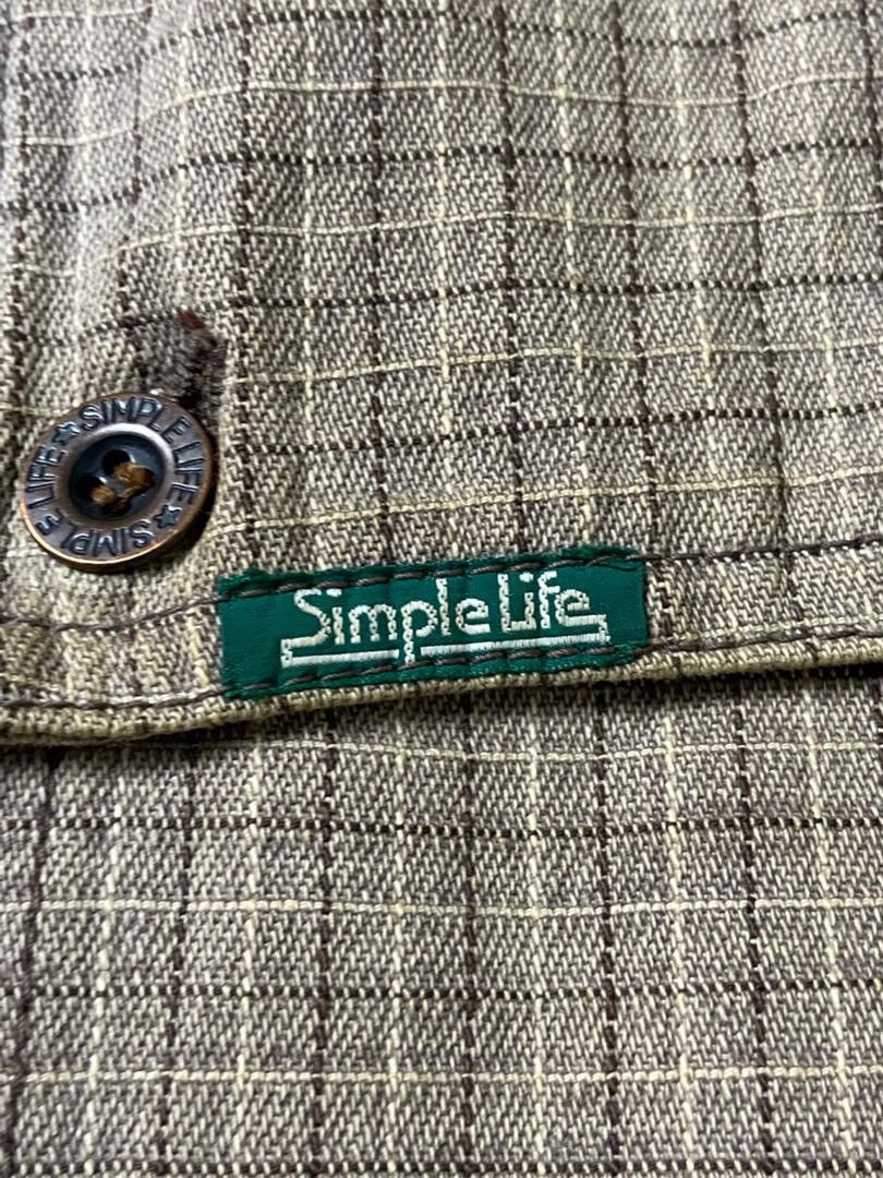 Japanese Brand Simple Life Brand Checkered Light Jacket (181) Size US M / EU 48-50 / 2 - 2 Thumbnail