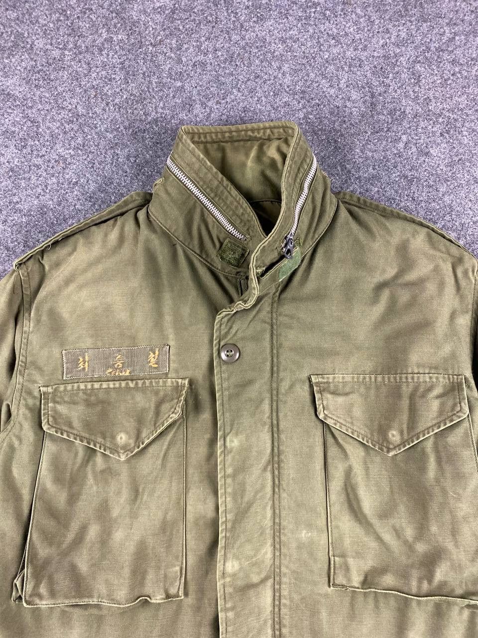 Vintage vintage us army 0g-107 jacket conmar zipper Size US S / EU 44-46 / 1 - 2 Thumbnail
