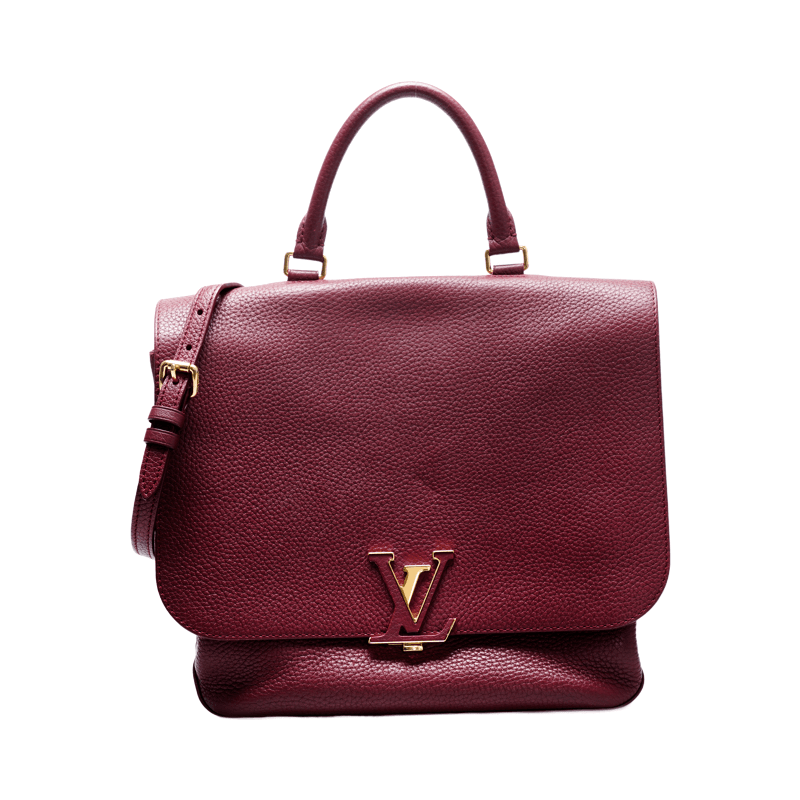 image of Louis Vuitton Parnacea Volta Verta Handbag 2Way Bag Taurillon Leather in Brown, Women's