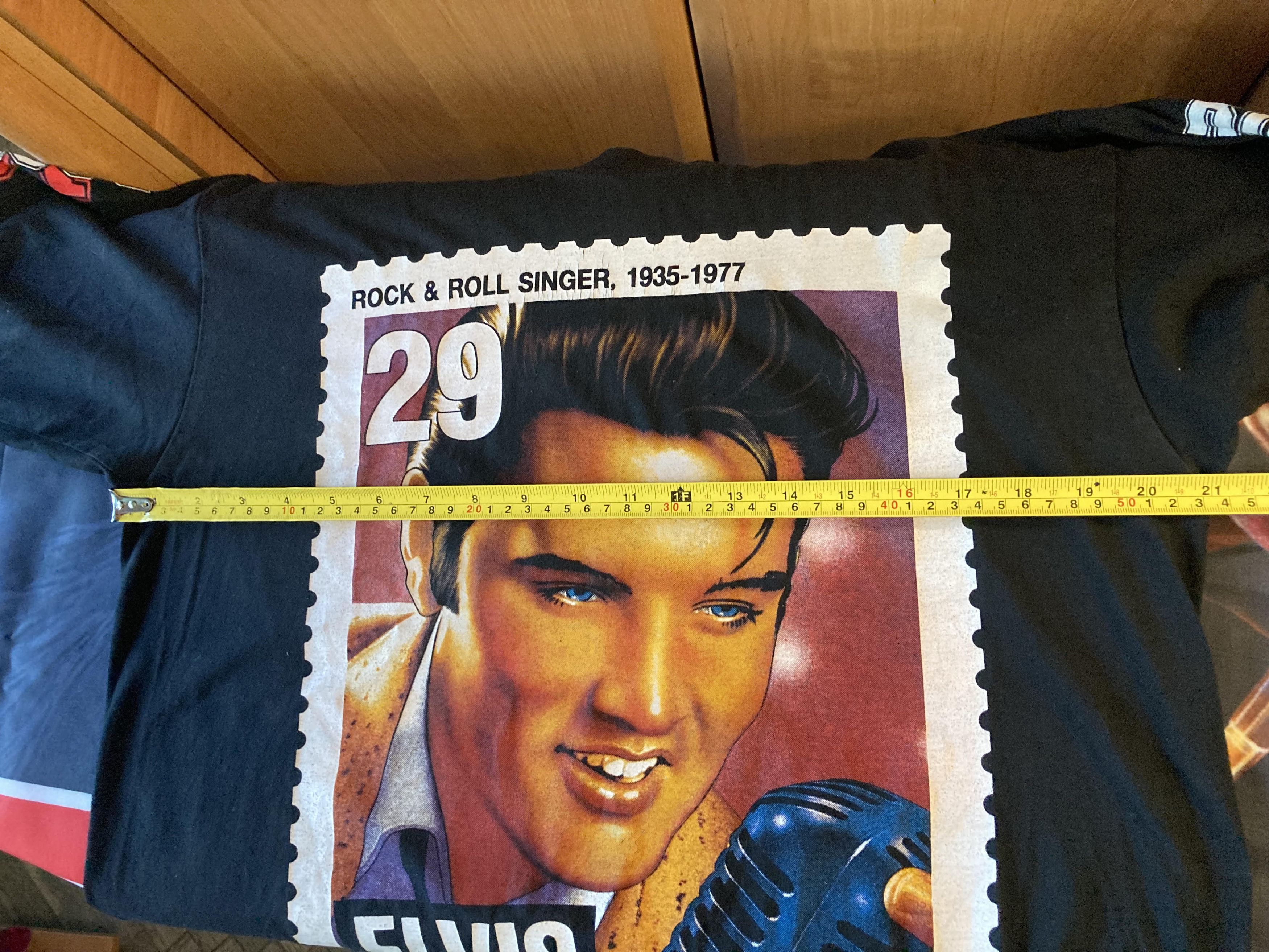 Vintage Vintage 90s Elvis Presley Long Sleeve Shirt Single Stitch Size US M / EU 48-50 / 2 - 8 Thumbnail