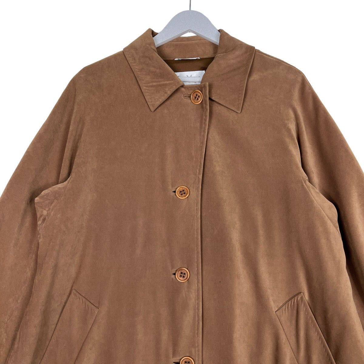 Max Mara 🔥 RICH BROWN MAX MARA OVER COATS MADE IN ITALY Size M / US 6-8 / IT 42-44 - 5 Thumbnail