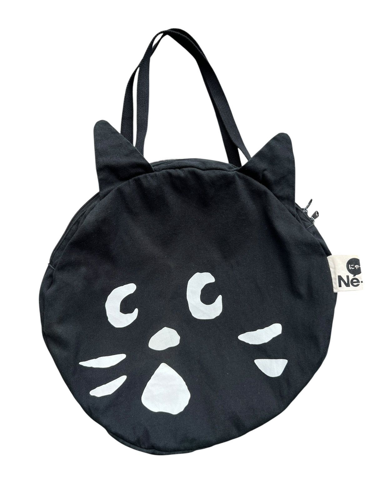 Ne-Net Vintage Nenet Cat Black Tote Bag Size ONE SIZE - 1 Thumbnail