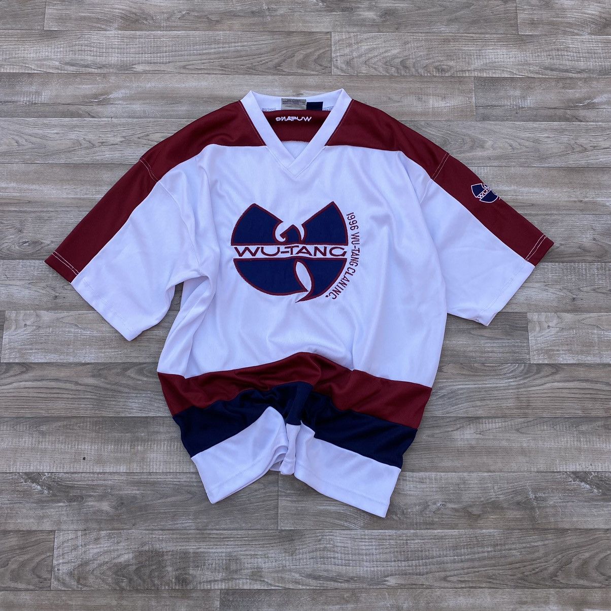 Vintage WuTang 90s Vintage Jersey XXL Size US XXL / EU 58 / 5 - 1 Thumbnail
