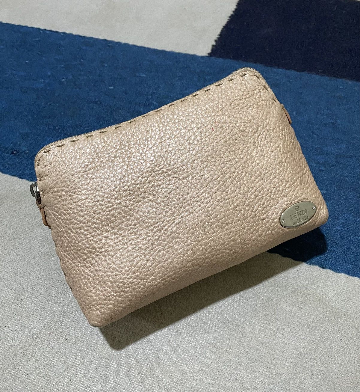 Fendi Fendi Selleria Baby Pink Pouch Size ONE SIZE - 1 Thumbnail