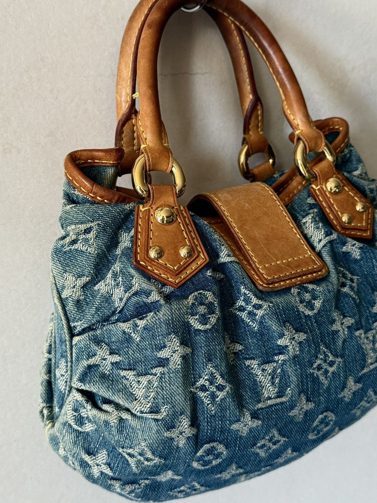 Louis Vuitton × Marc Jacobs Louis Vuitton - Marc Jacobs - 2005 - Mini Pleaty Denim Bag Size ONE SIZE - 13 Thumbnail