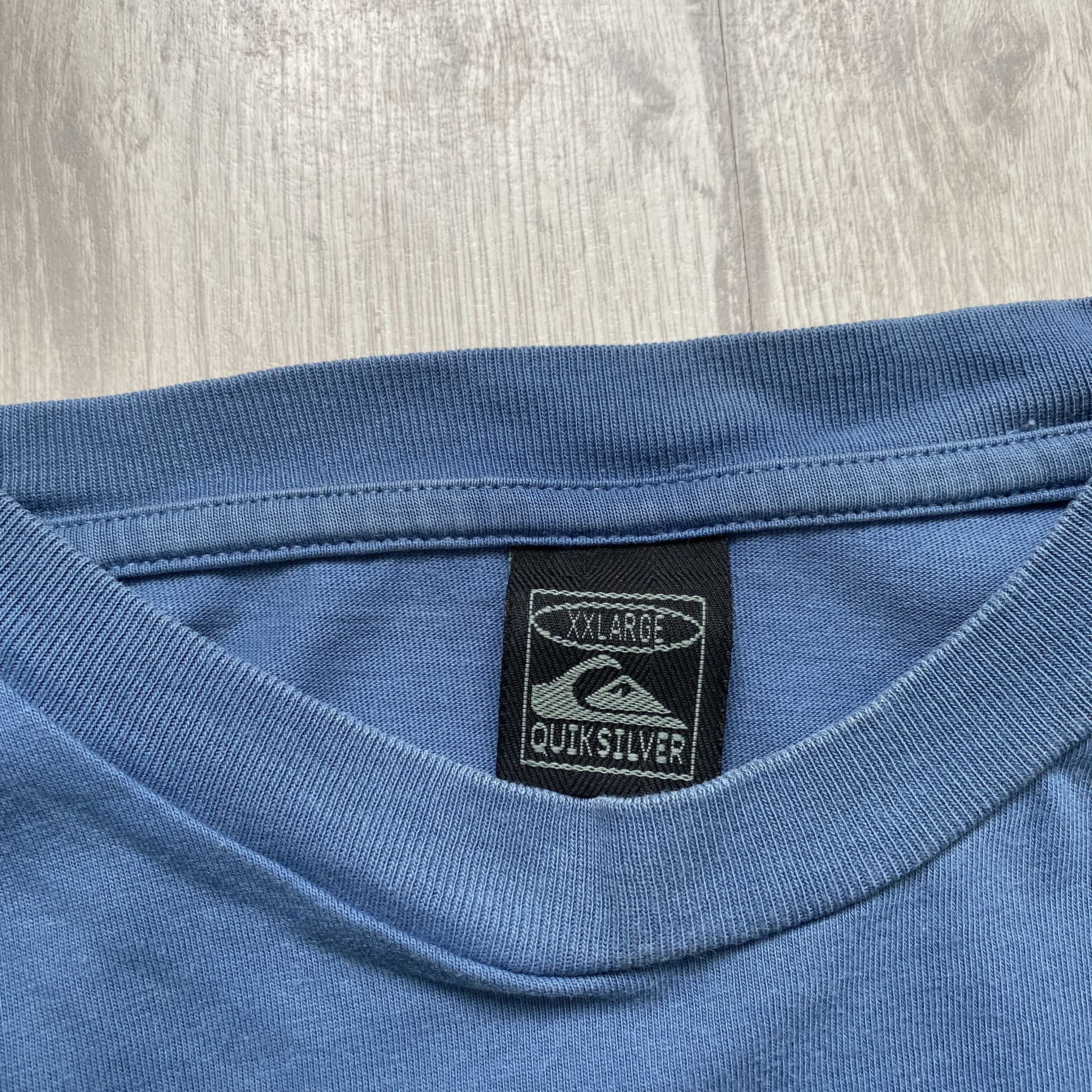Quiksilver 🏄🏼‍♂️ Vintage 90s Quiksilver tee skate surf style Size US XL / EU 56 / 4 - 6 Thumbnail