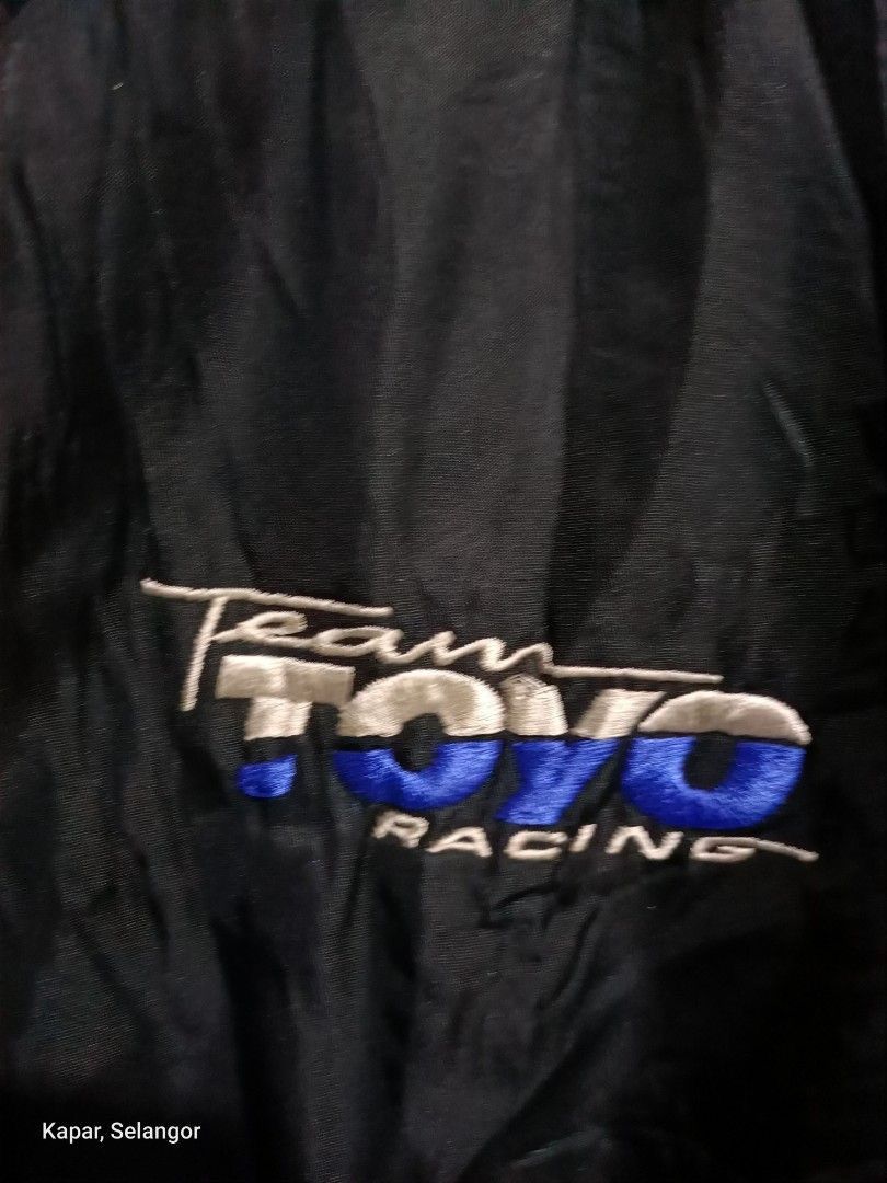 Vintage Vintage toyo tires racing team bomber jacket Size US L / EU 52-54 / 3 - 3 Thumbnail