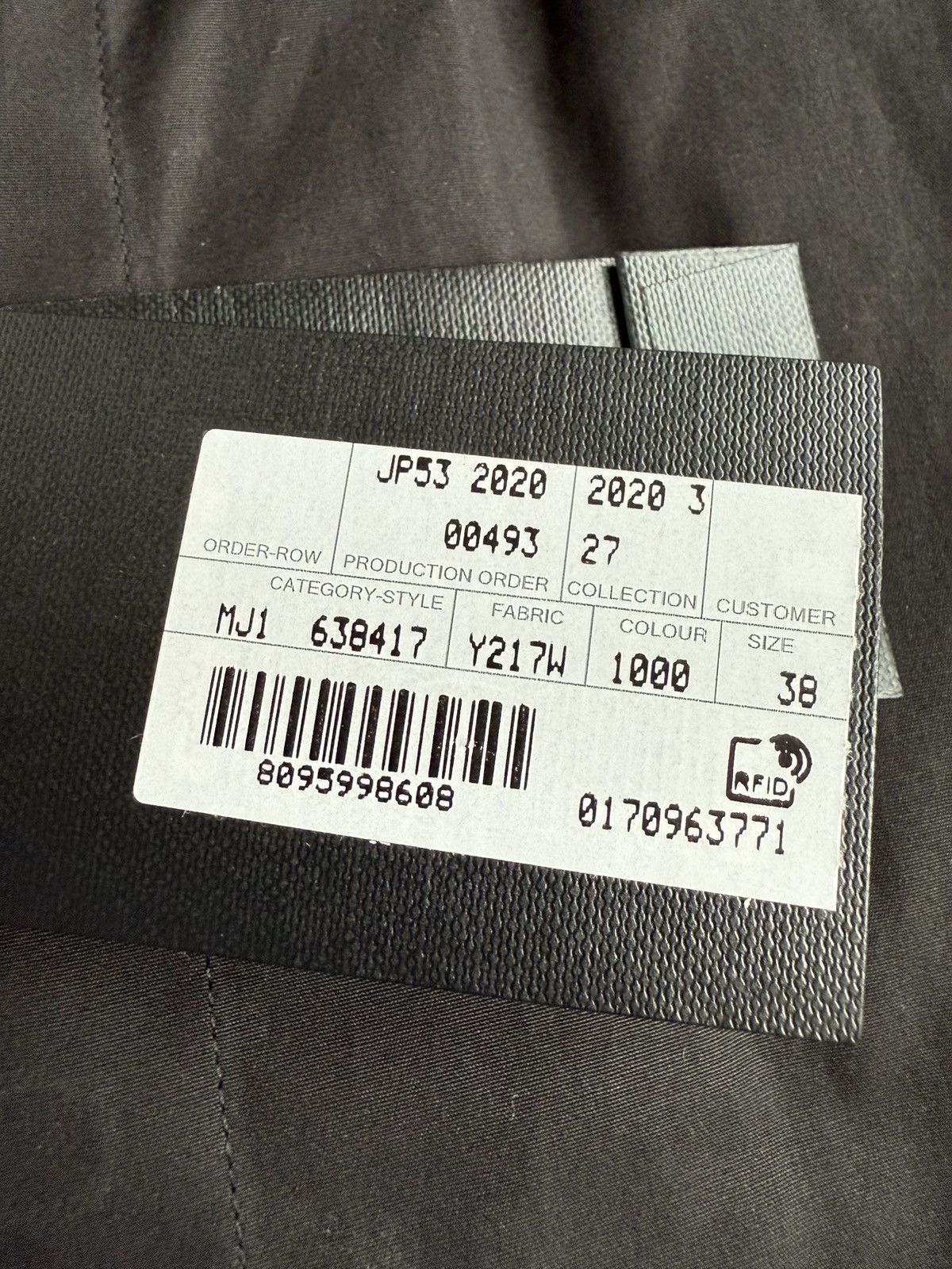 Saint Laurent Paris FW19 Saint Laurent black fixed collar shirt 38 grail Size 38R - 9 Thumbnail