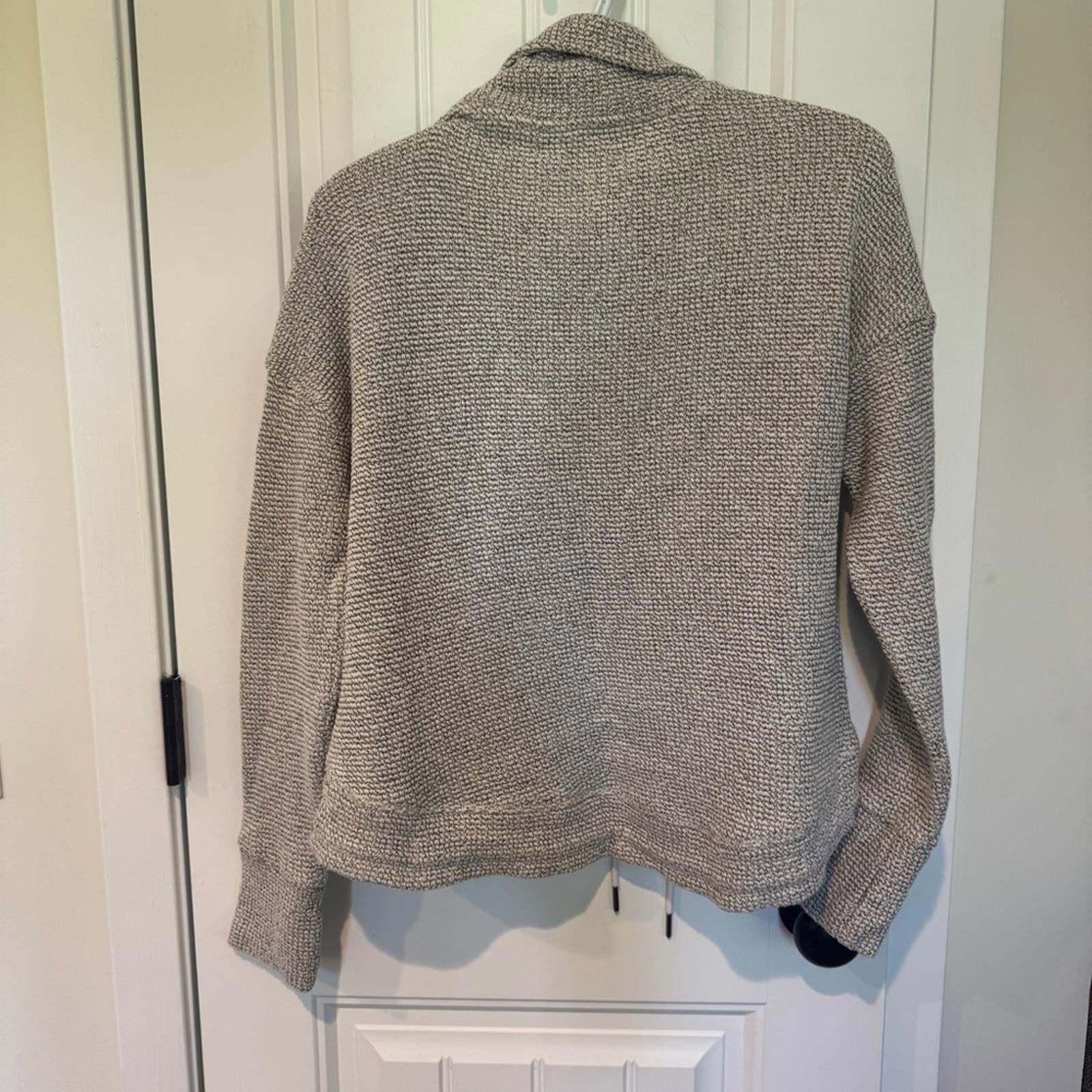 Other Sweaty Betty Size 6 Gray Cowl‎ Neck Sweater Size M / US 6-8 / IT 42-44 - 3 Thumbnail