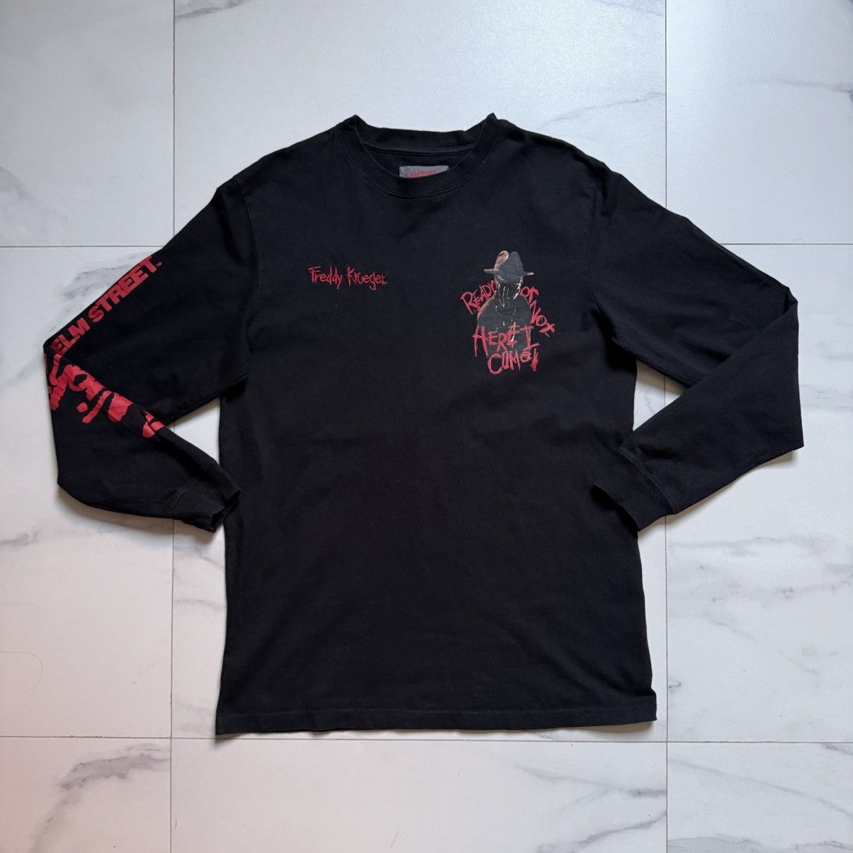 Shoe Palace Shoe Palace x Freddy Krueger LS T-Shirt Size US M / EU 48-50 / 2 - 2 Thumbnail