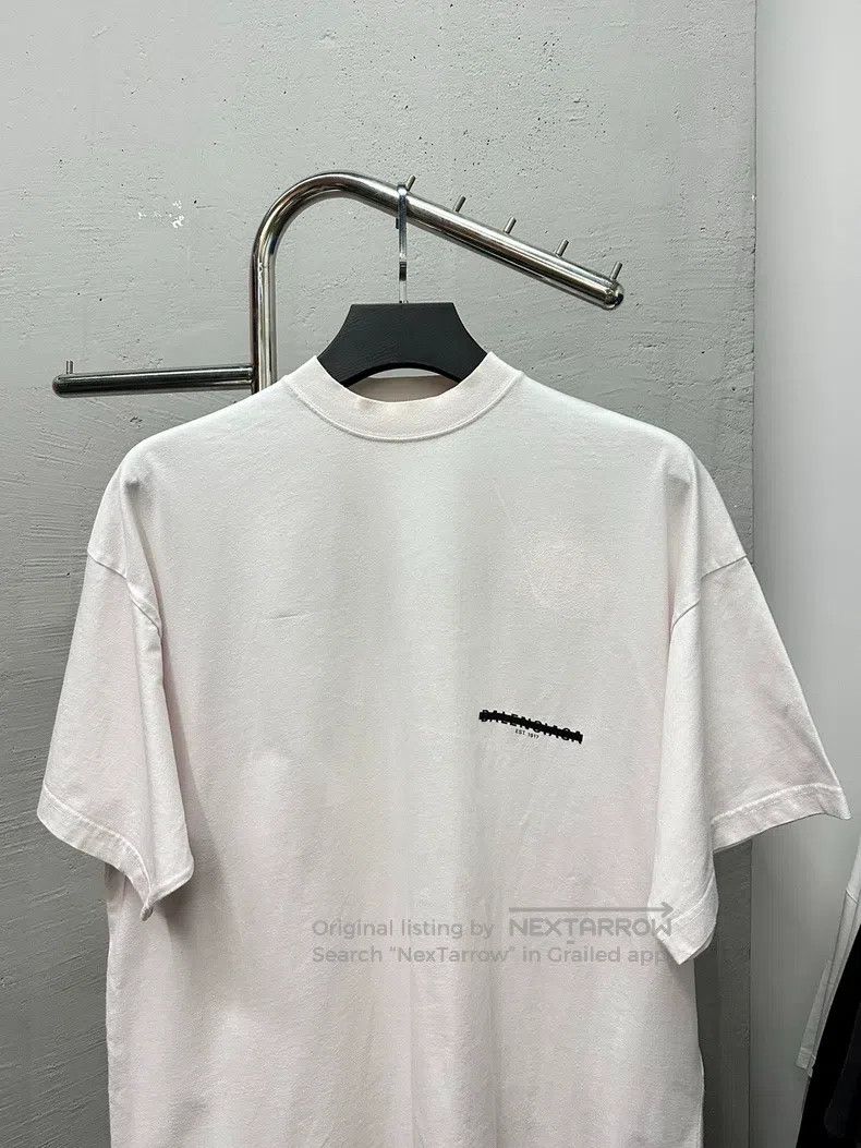 Balenciaga Balenciaga Short-sleeve, delete terms, white Size US M / EU 48-50 / 2 - 2 Thumbnail