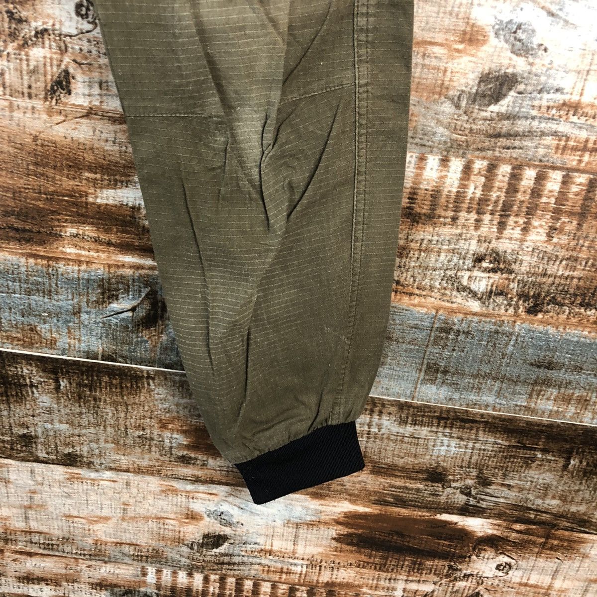 Japanese Brand Tora Green Cargo Multipocket Joggers Pants #A2533 Size US 28 / EU 44 - 12 Thumbnail
