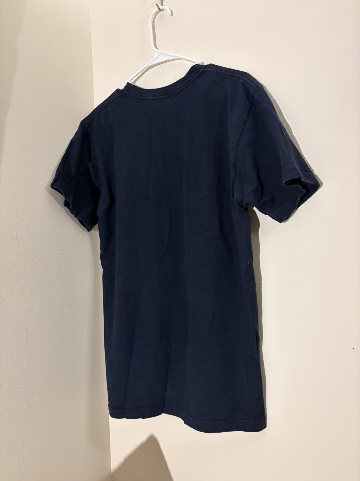 Supreme Supreme SS17 Everyone Asks Me Tee (Navy) Size US L / EU 52-54 / 3 - 2 Thumbnail