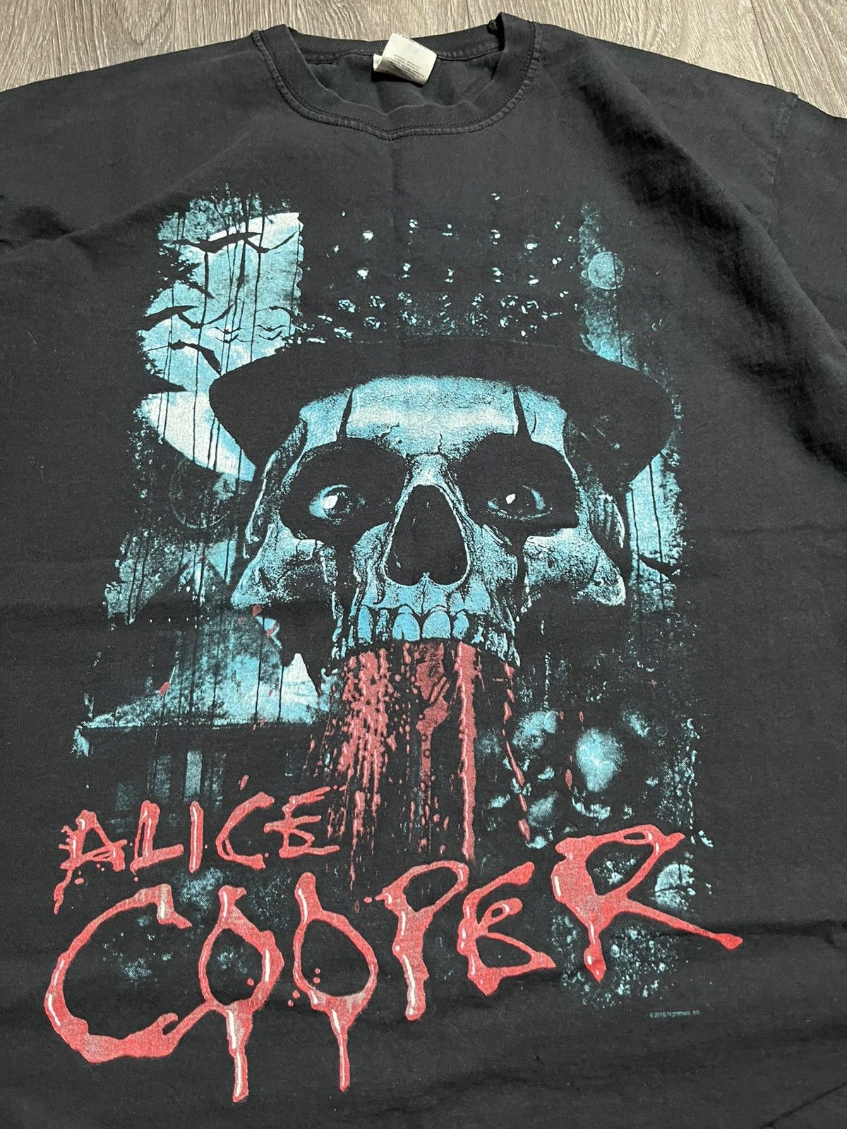Band Tees Vintage 2016 Alice Cooper 'Spend The Night With' Tour Tee XL Size US XL / EU 56 / 4 - 3 Thumbnail