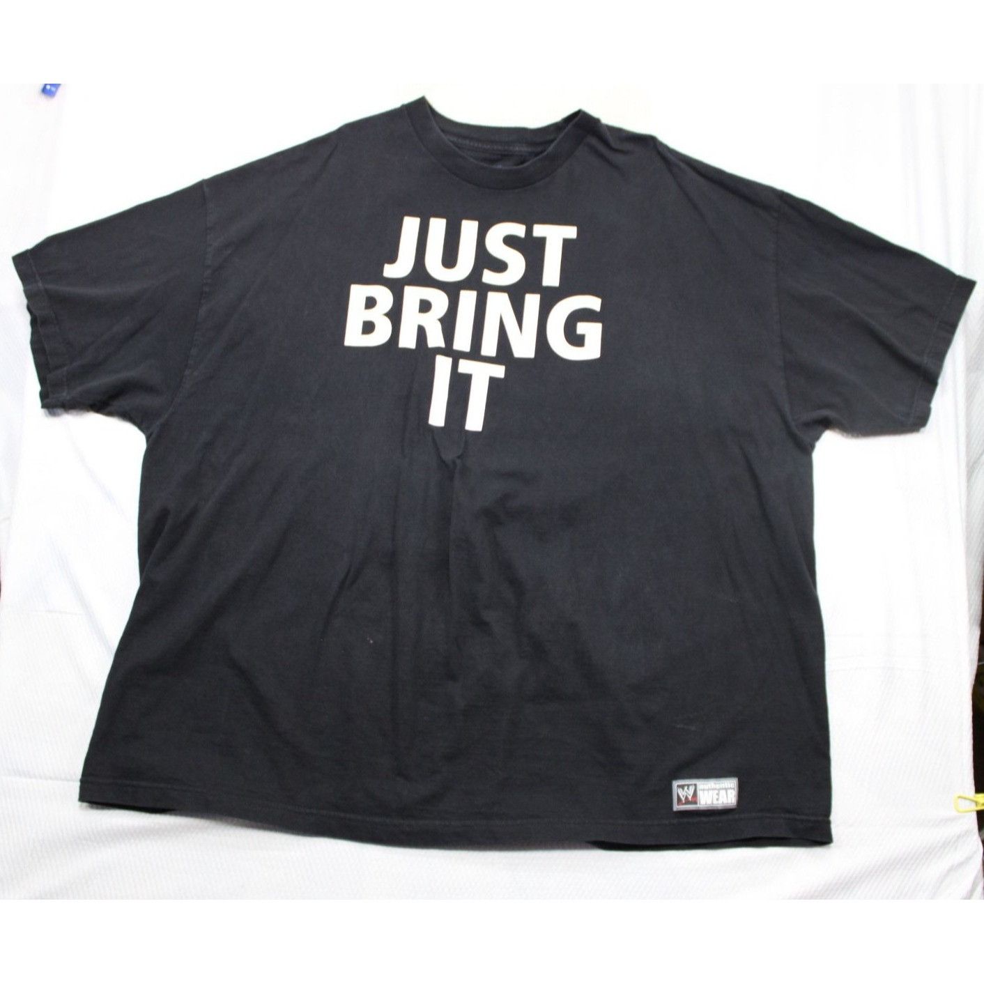 WWE WWE Authentic Wear The Rock Bull "Just Bring It" 3X T-Shirt Size US XXL / EU 58 / 5 - 1 Thumbnail