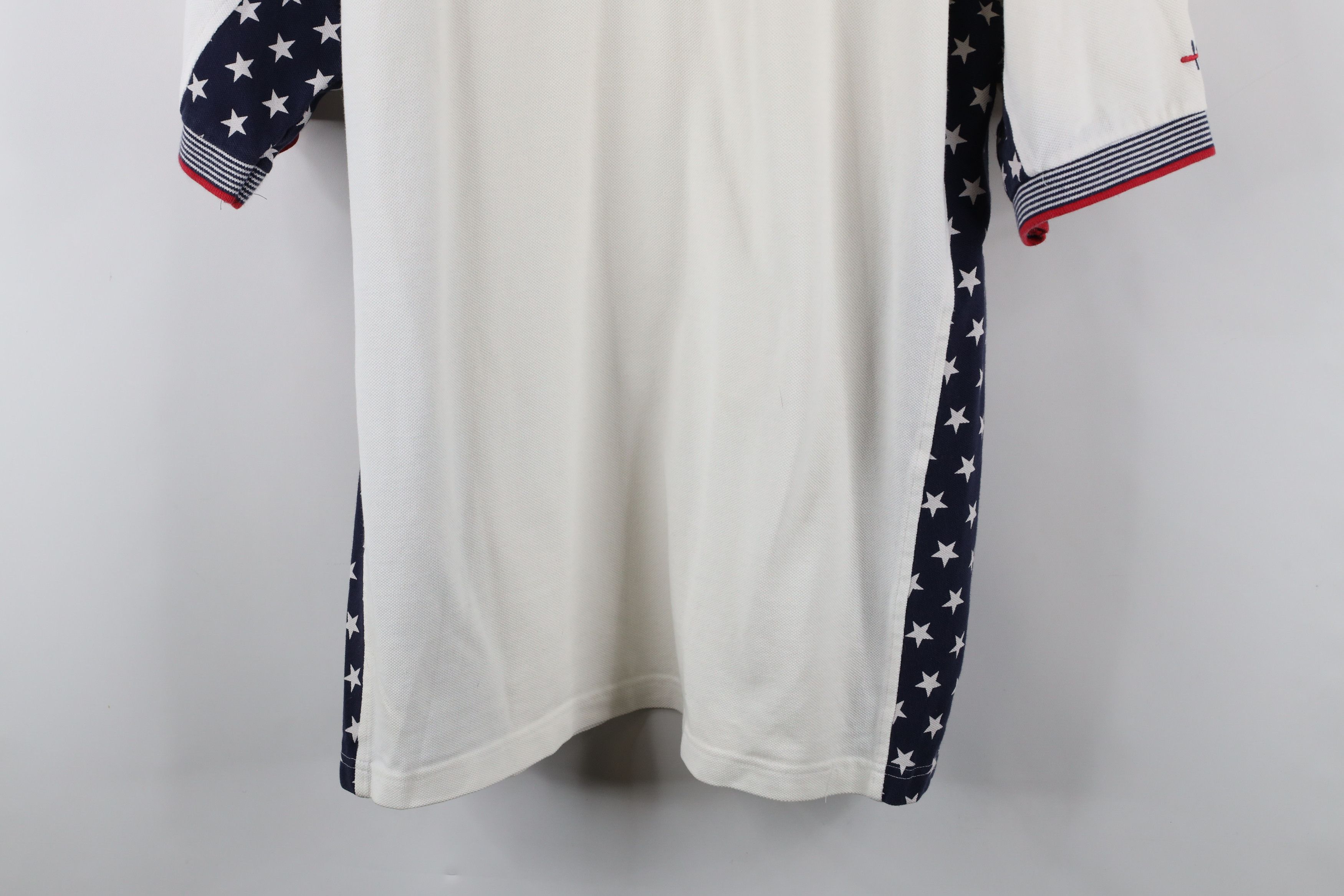 Vintage Vintage 90s Wahoo Cleveland Indians USA Flag Polo Shirt Size US XL / EU 56 / 4 - 13 Thumbnail