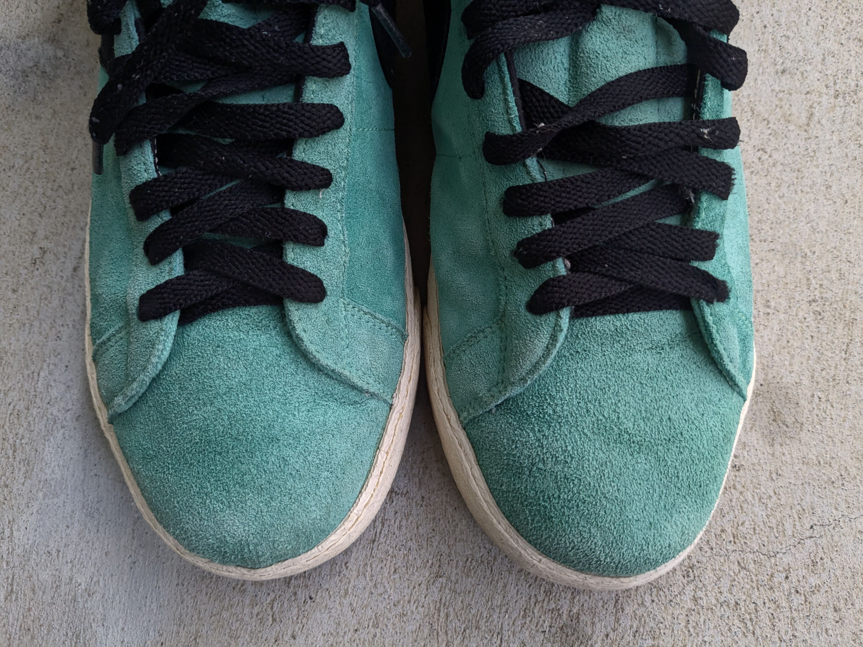 Nike Nike SB Blazer 2008 Azure 13 Suede Blue 310801-401 Size US 13 / EU 46 - 5 Thumbnail