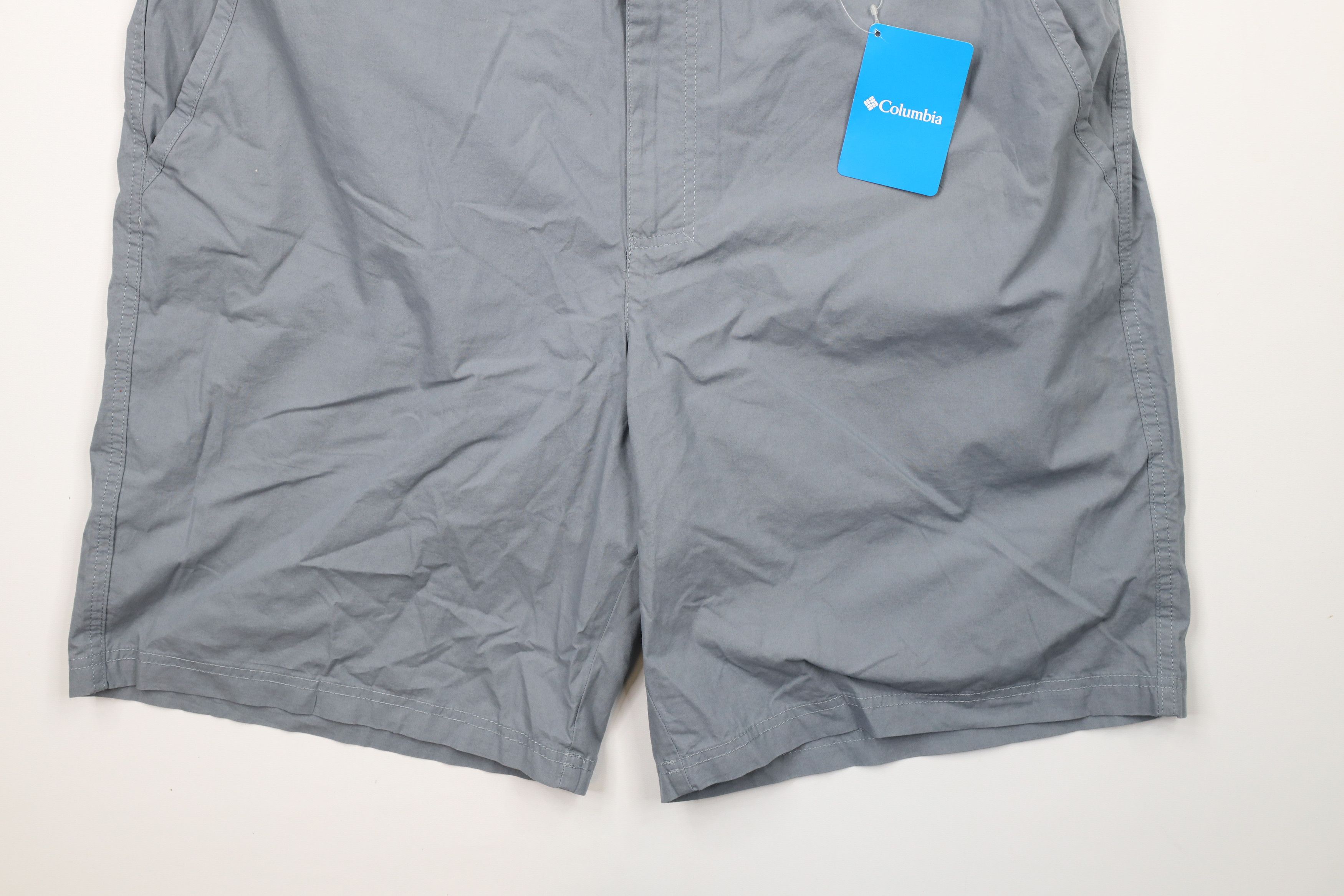 Columbia × Vintage Deadstock Columbia Outdoor Hiking Trail Shorts Gray Cotton Size US 42 / EU 58 - 4 Thumbnail