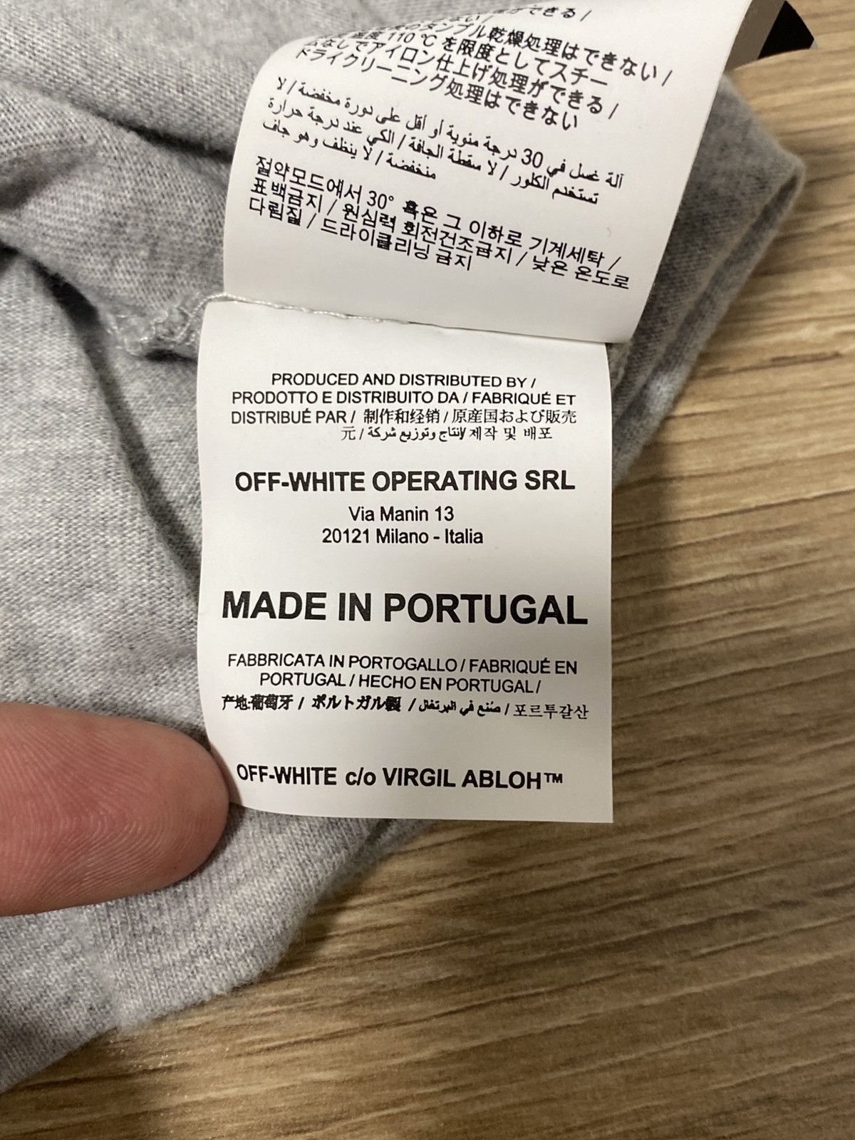 Off-White 🍀Free Shipping☘️ Off White Landscape Climb T Shirt Grey Size US S / EU 44-46 / 1 - 9 Thumbnail