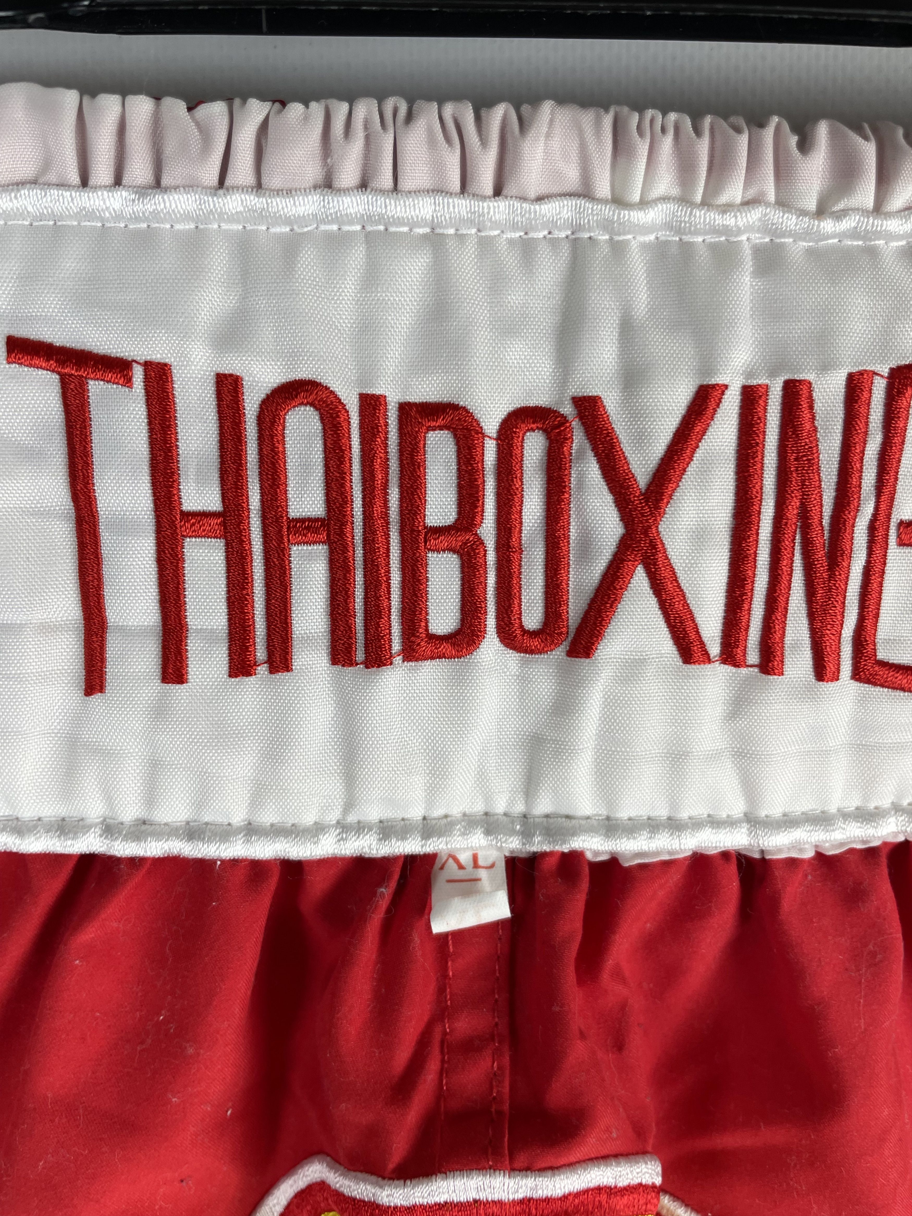 Red Bull × Vintage Red Bull Vintage Thaiboxing Shorts Size US 36 / EU 52 - 5 Thumbnail
