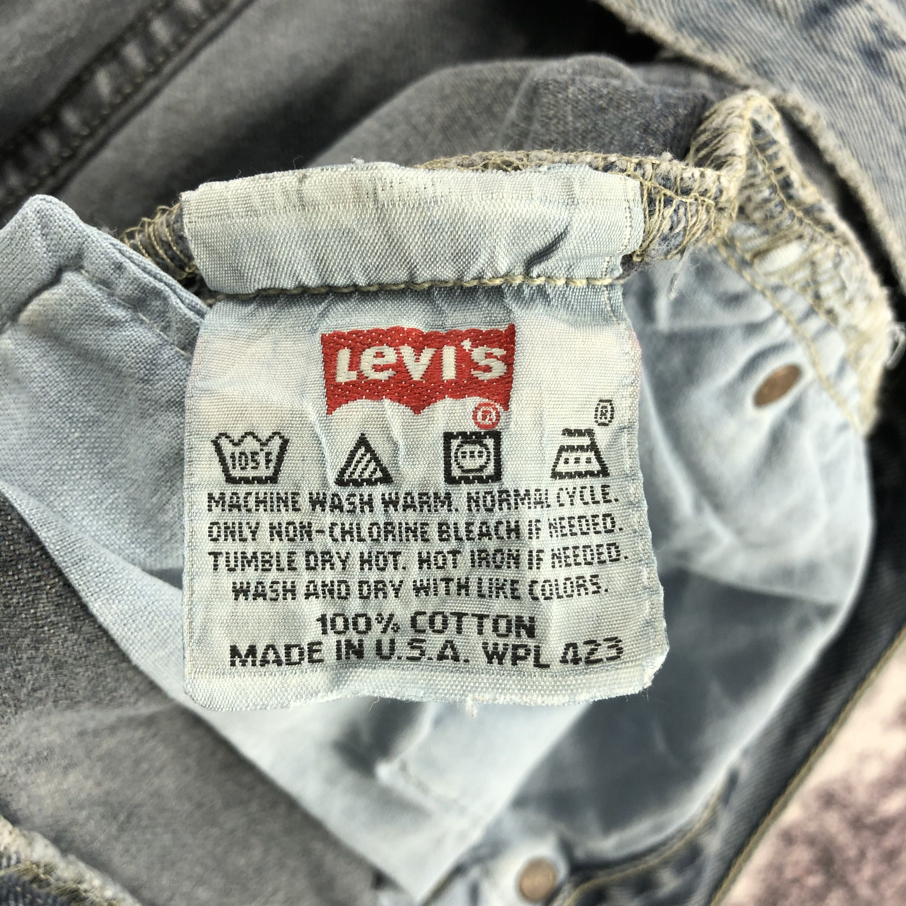 Levi's 90s Vintage Levis 501 Jeans-JM2604 Size US 33 - 10 Thumbnail