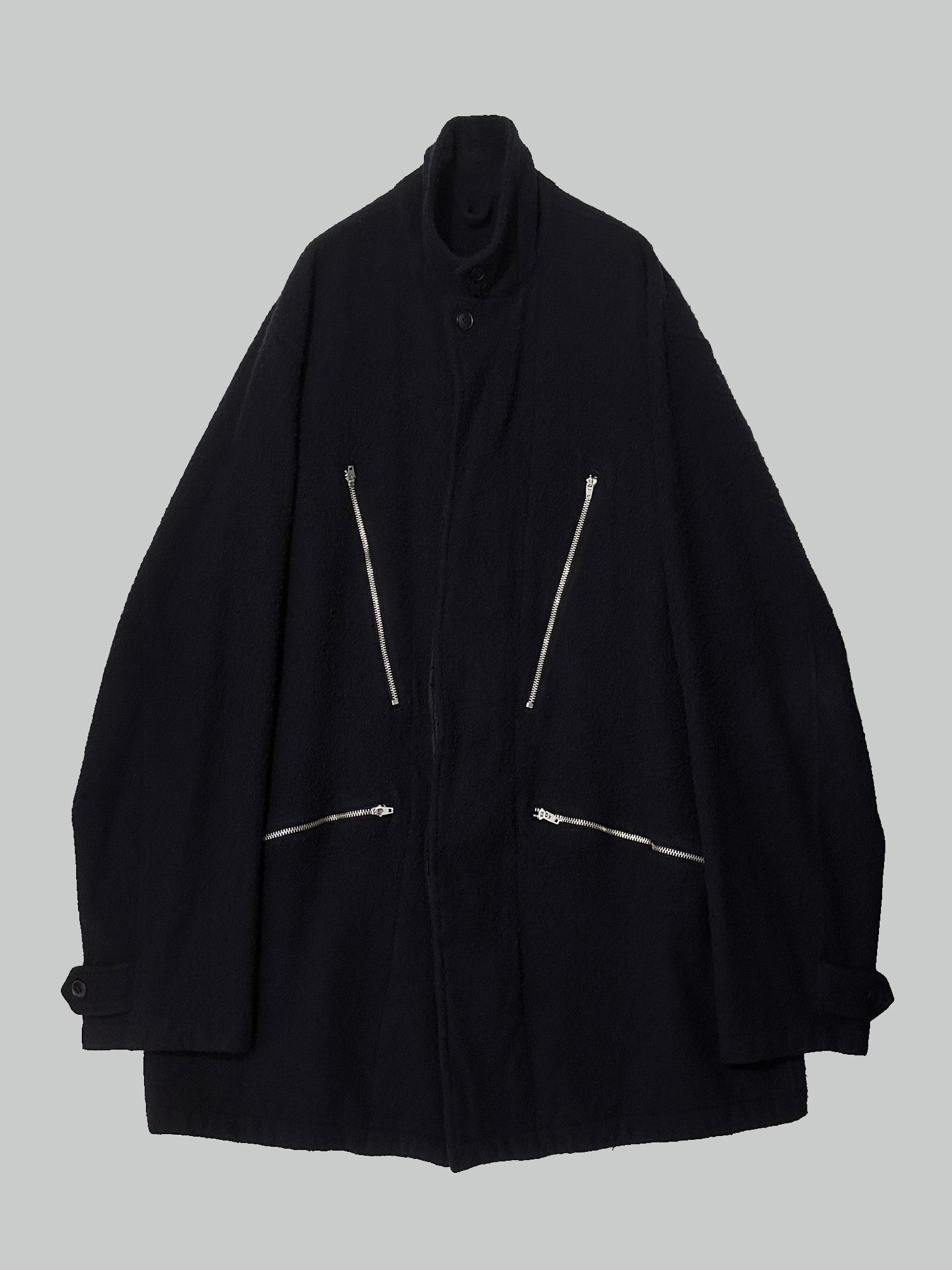 Comoli Washed Tielocken Coat | Grailed