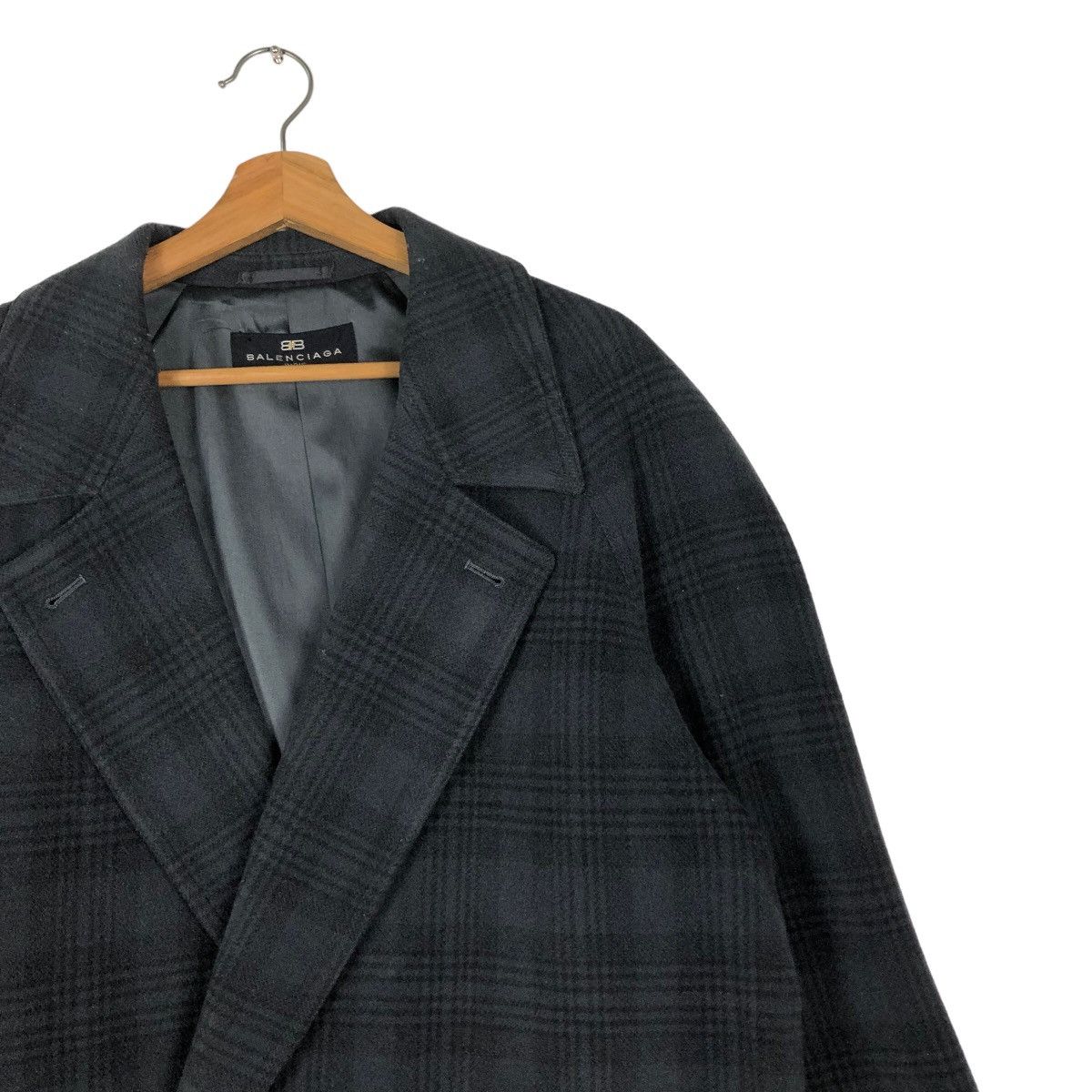 Balenciaga 🔥Vintage Wool Jacket Balenciaga Paris Double Breast Casual Size US M / EU 48-50 / 2 - 5 Thumbnail