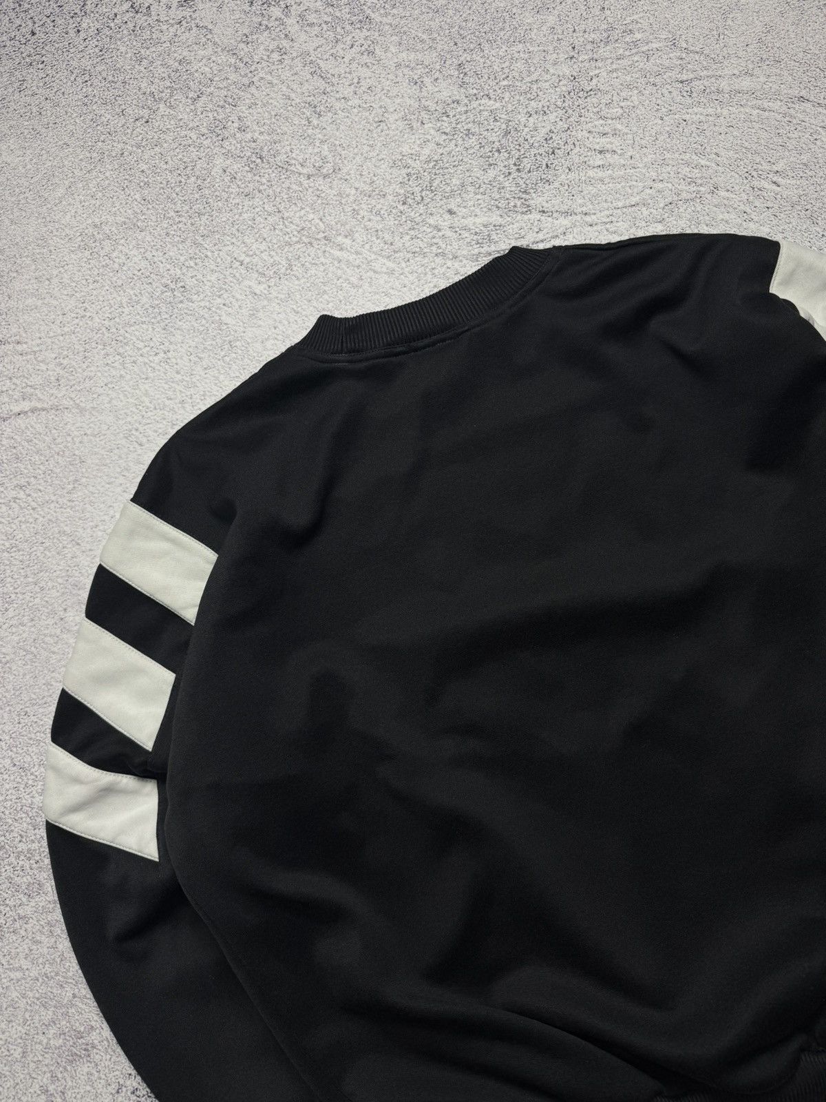 Adidas Vintage 90s Adidas Sweatshirt 3 Stripes Street Sport Style Size US M / EU 48-50 / 2 - 12 Thumbnail