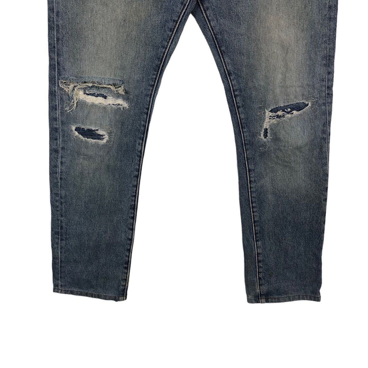 Levi's Vintage Clothing 🔥VINTAGE LEVI’S LOT 505 STRAIGHT CUT DISTRESSED DENIM JEANS Size US 32 / EU 48 - 3 Thumbnail