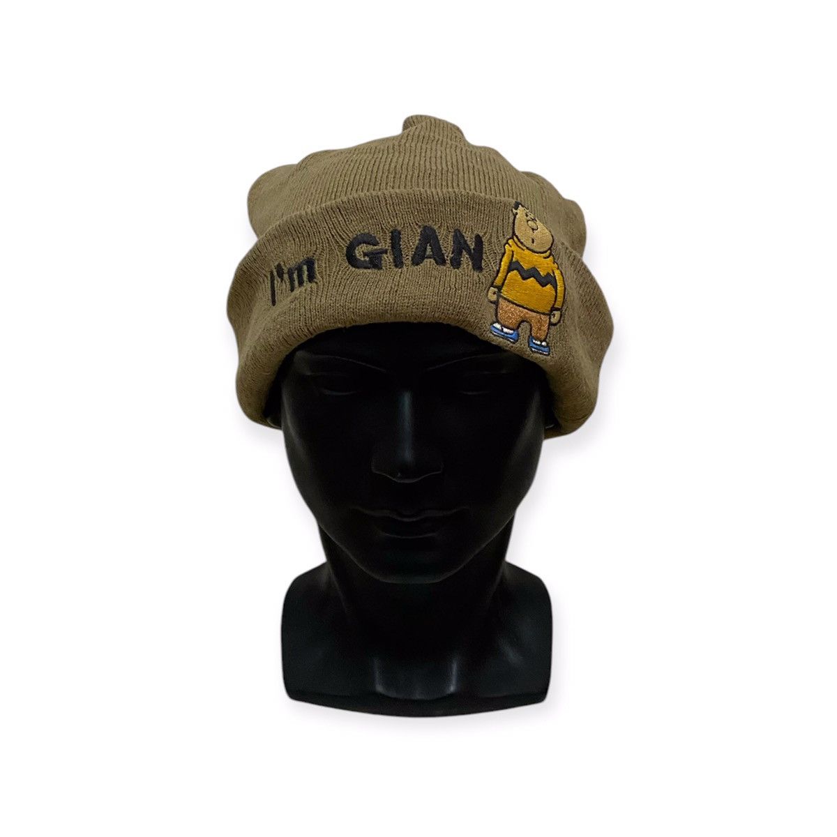 Cartoon Network Doraemon Spell out Gian Beanie Hat Size ONE SIZE - 1 Thumbnail