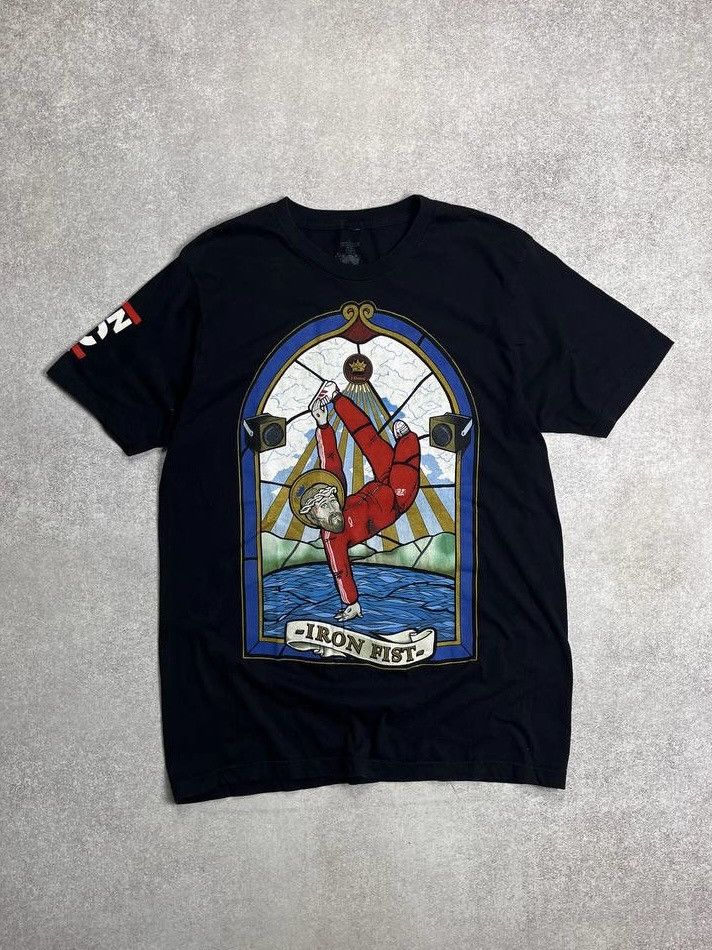 Vintage VINTAGE JESUS HIPPIE DANCING T-SHIRT l Size US L / EU 52-54 / 3 - 1 Thumbnail