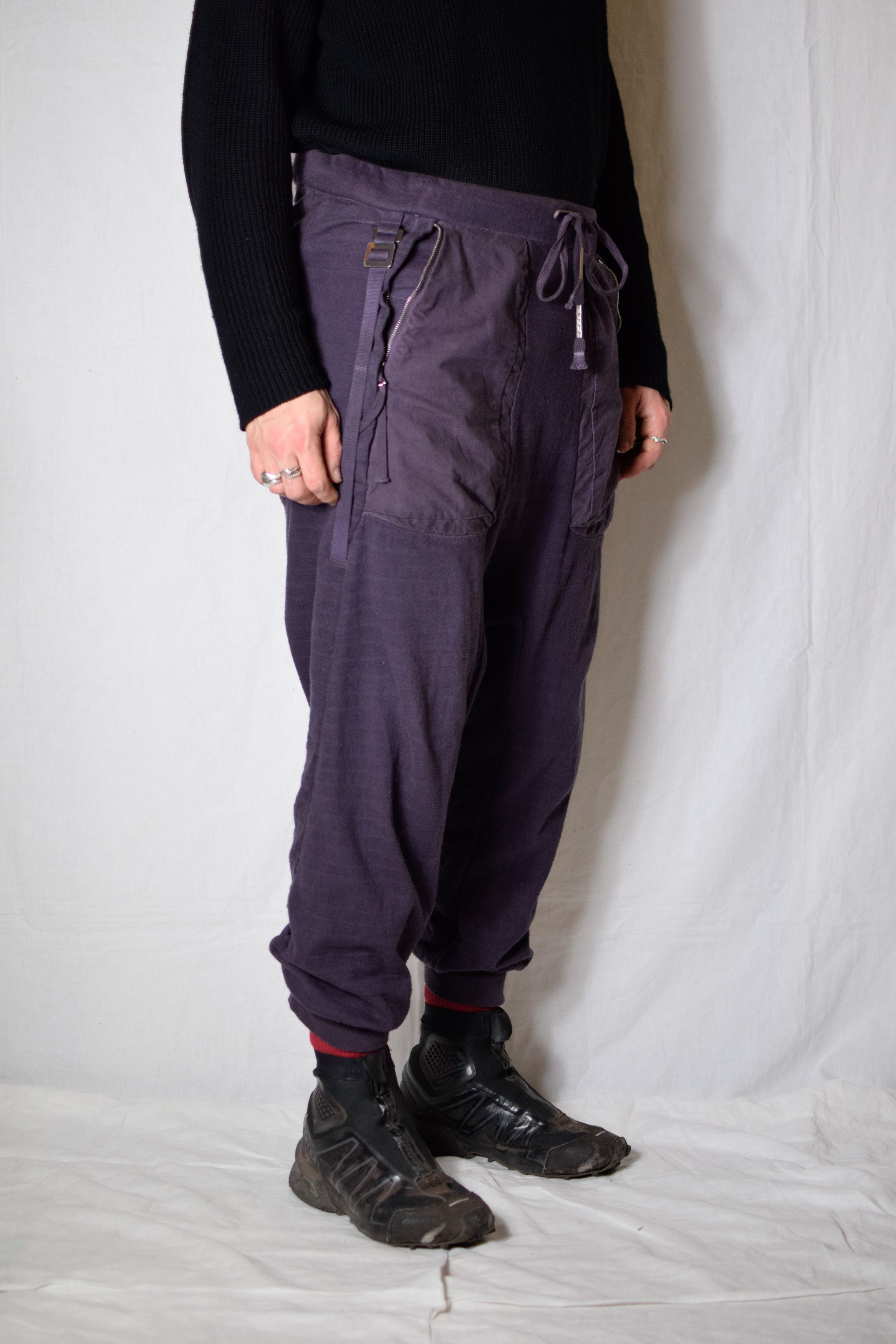 Boris Bidjan Saberi FINAL DROP - BBS Purple Track Pants Size US 30 / EU 46 - 5 Thumbnail