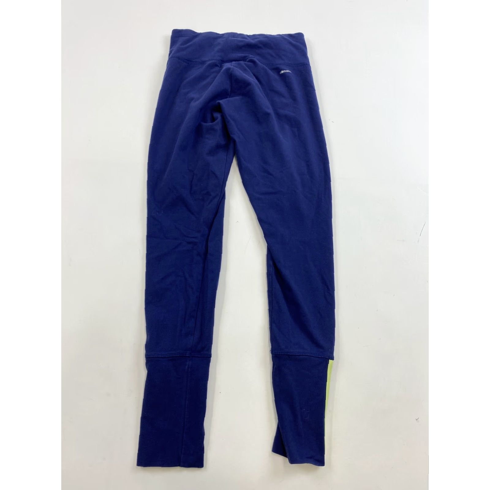 Adidas Adidas Compression Leggings Womens S Blue Running Gym & Training Yoga | adidas Originals | Regular Size S Womens Blue Size 28" / US 6 / IT 42 - 2 Thumbnail