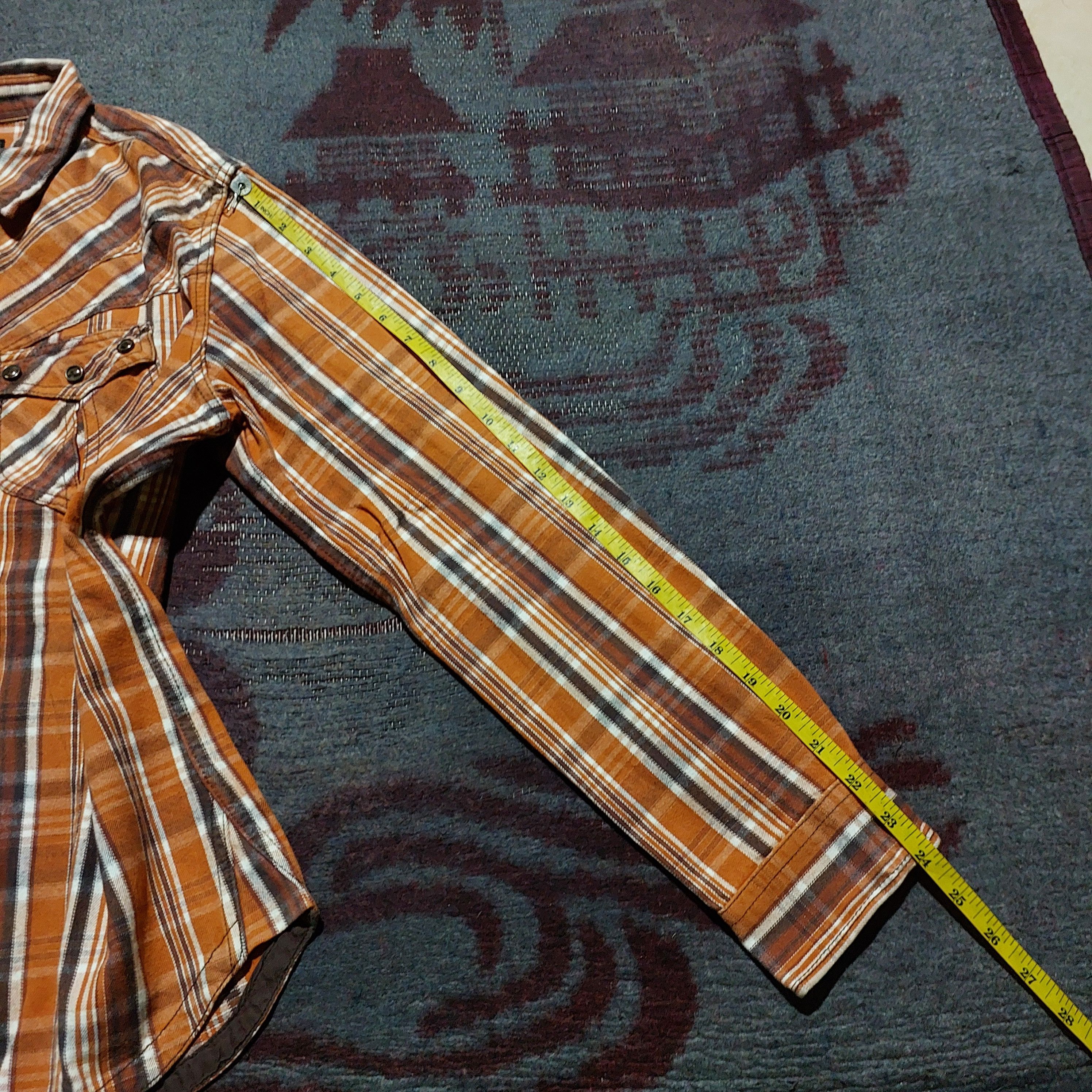 Nicole Club Nicole for men pearl buttons checkered Western shirt Size US S / EU 44-46 / 1 - 16 Thumbnail