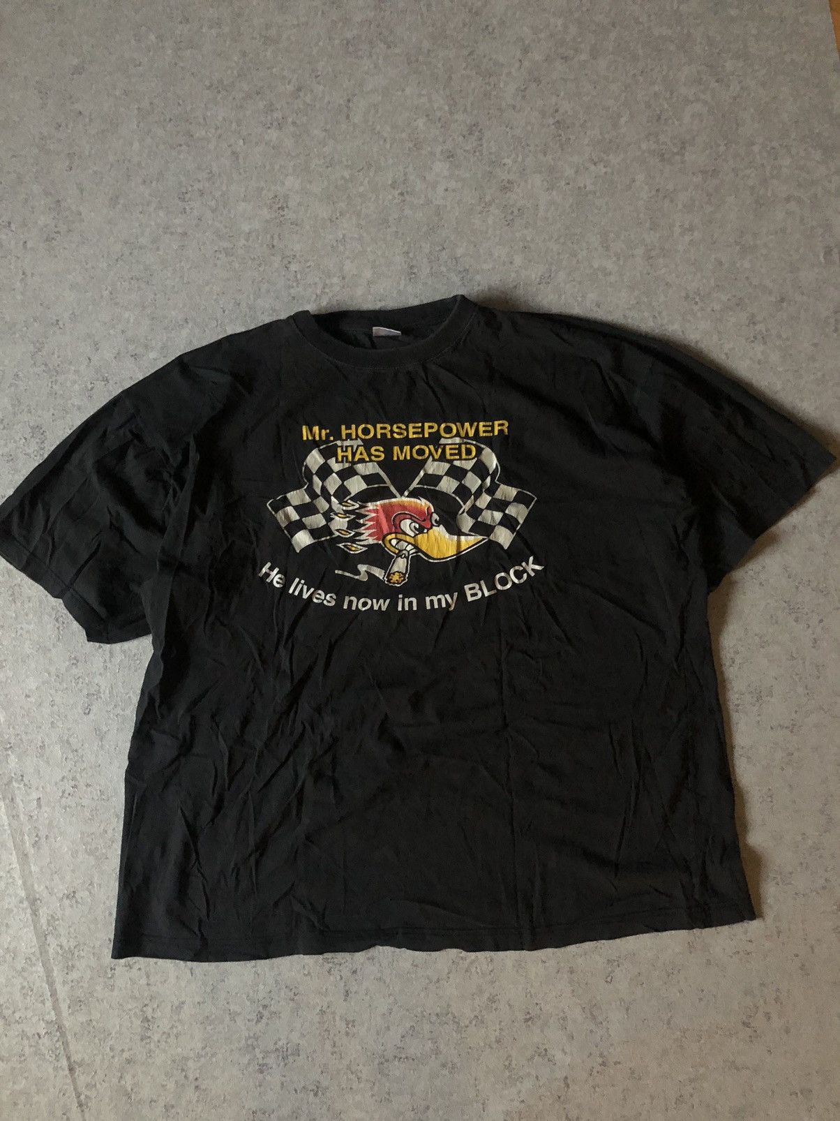 Vintage MR. HORSEPOWER VINTAGE TEE Size US XXL / EU 58 / 5 - 1 Thumbnail