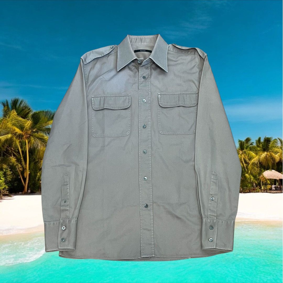 GUCCI military shirt by Tom Ford (late 90s / early 00s)