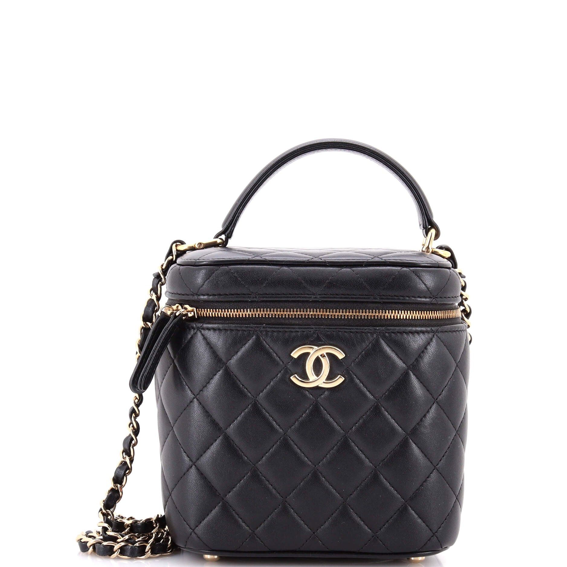 Chanel CC Top Handle Vanity Case with Chain Size ONE SIZE - 1 Thumbnail