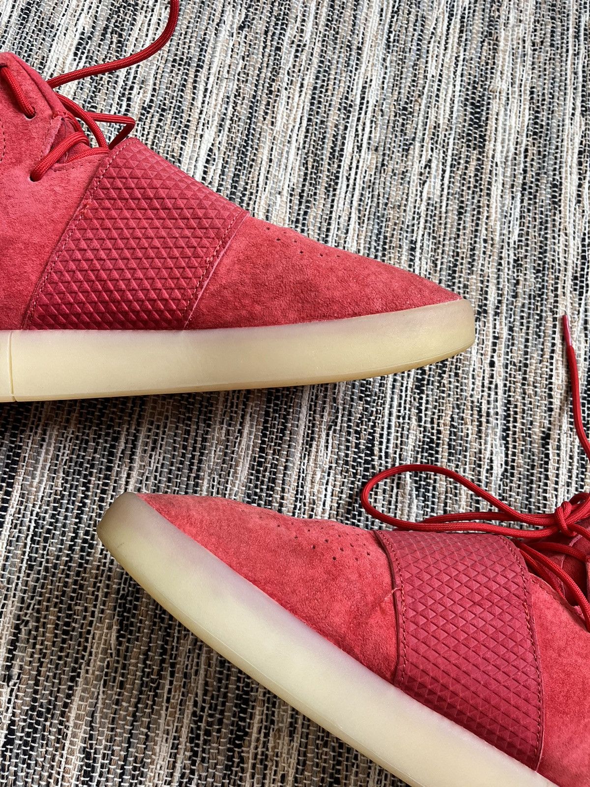 Adidas × Vintage Adidas Tubular red sneakers Size US 8 / EU 41 - 9 Thumbnail