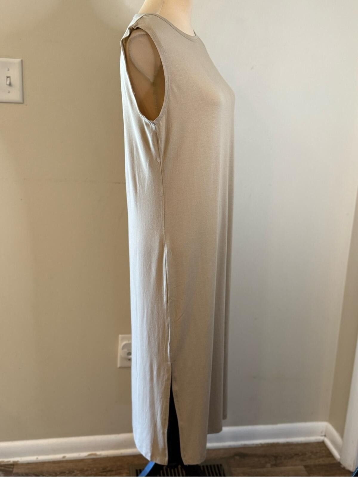 Other Zyia Active Warm Sand Monetery tan tank maxi dress SZ M Size M / US 6-8 / IT 42-44 - 2 Thumbnail