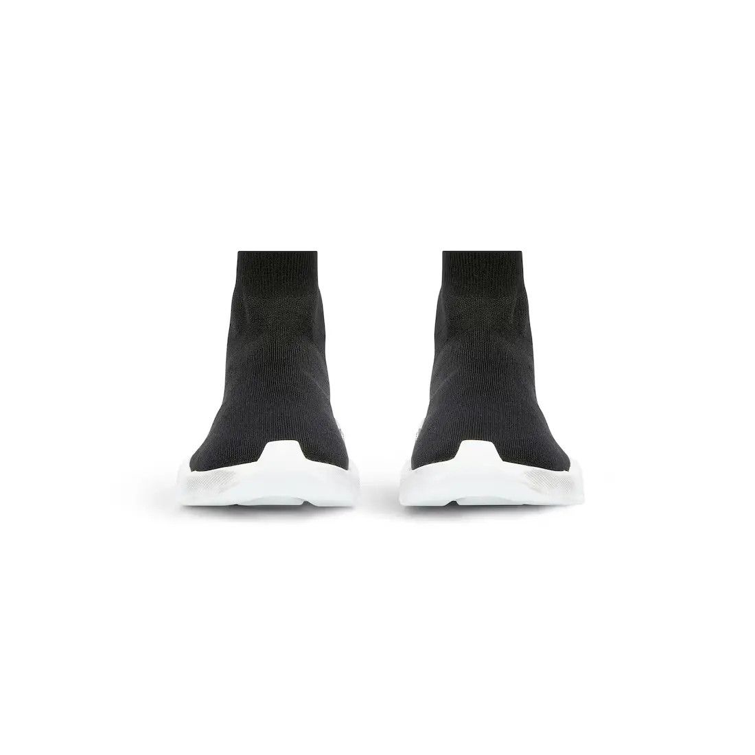 Balenciaga o1mt1gz0425 Speed 2.0 Graffiti Recycled knit Sneakers Black Size US 4 / IT 34 - 3 Thumbnail