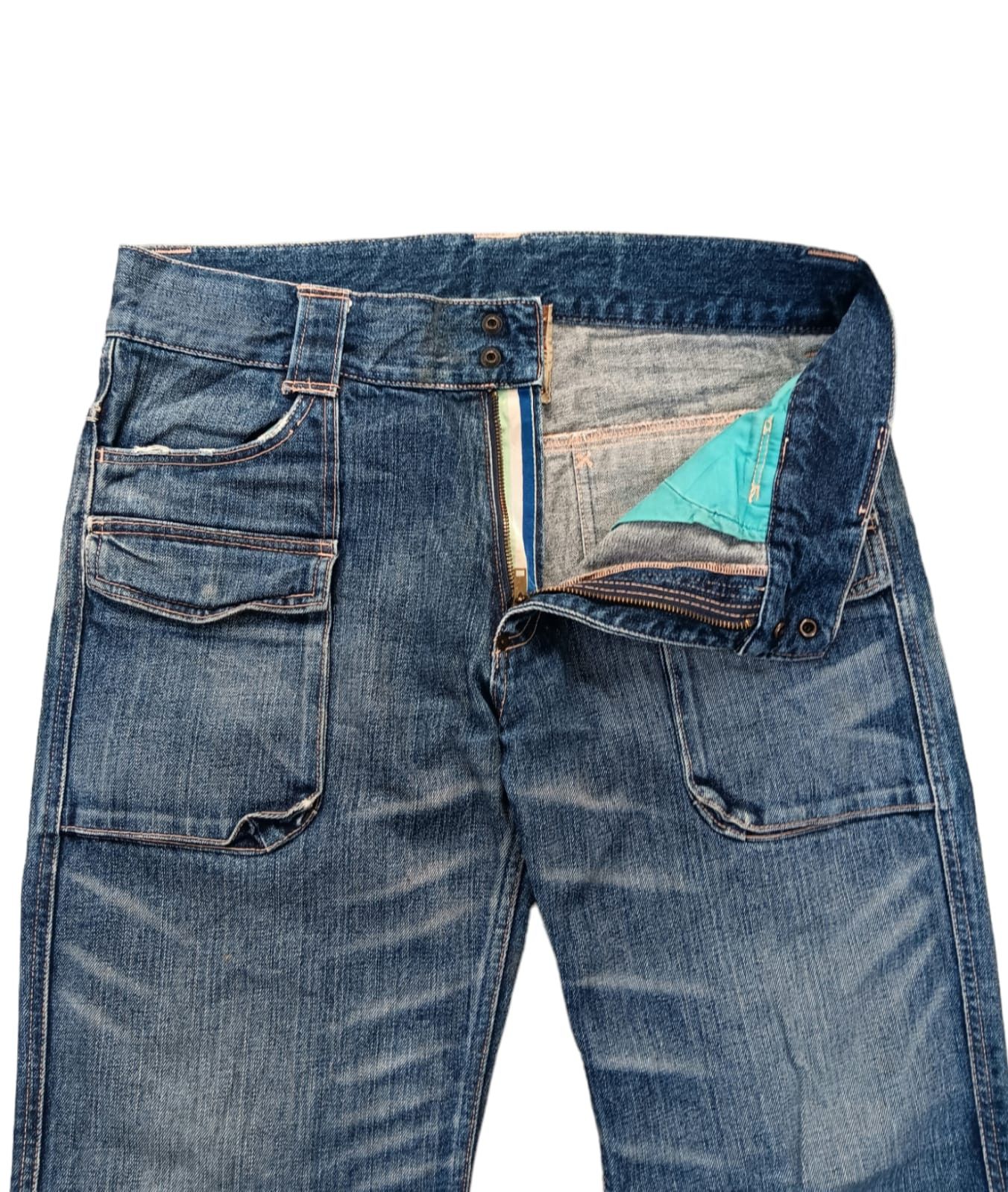 Nonnative Nonnative japan hybrid mud wash denim Size US 35 - 2 Thumbnail