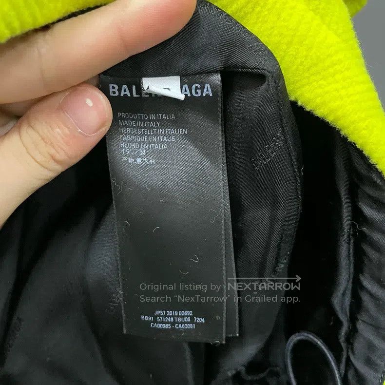 Balenciaga Balenciaga size 32 Color-blocked Big Logo Printed School U Size S / US 4 / IT 40 - 4 Thumbnail