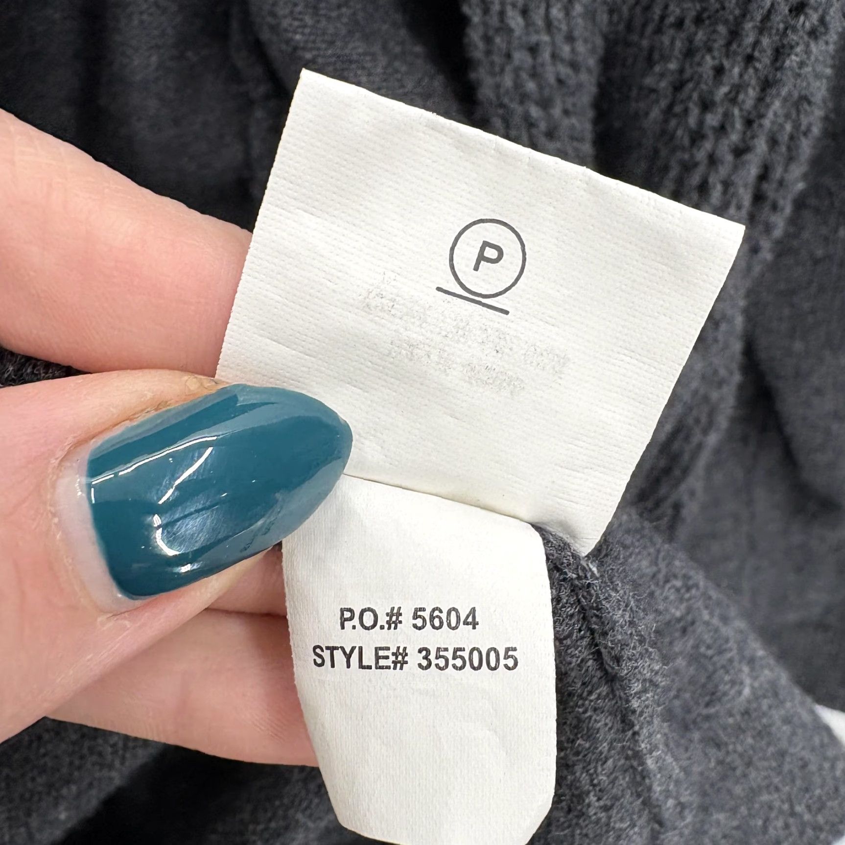 Carbon2Cobalt Carbon2cobalt Intertwine Cardigan Sweater Womens Medium Gray Cotton Cashmere Size M / US 6-8 / IT 42-44 - 6 Thumbnail