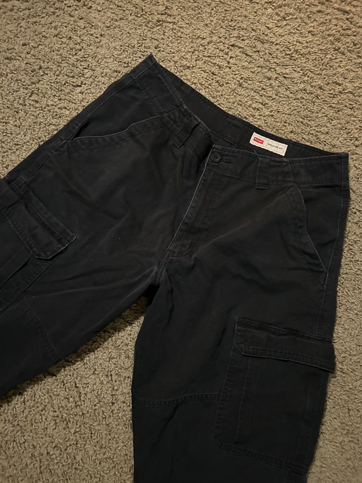 Wrangler Black Wrangler Cargo Pants Size US 32 / EU 48 - 1 Thumbnail
