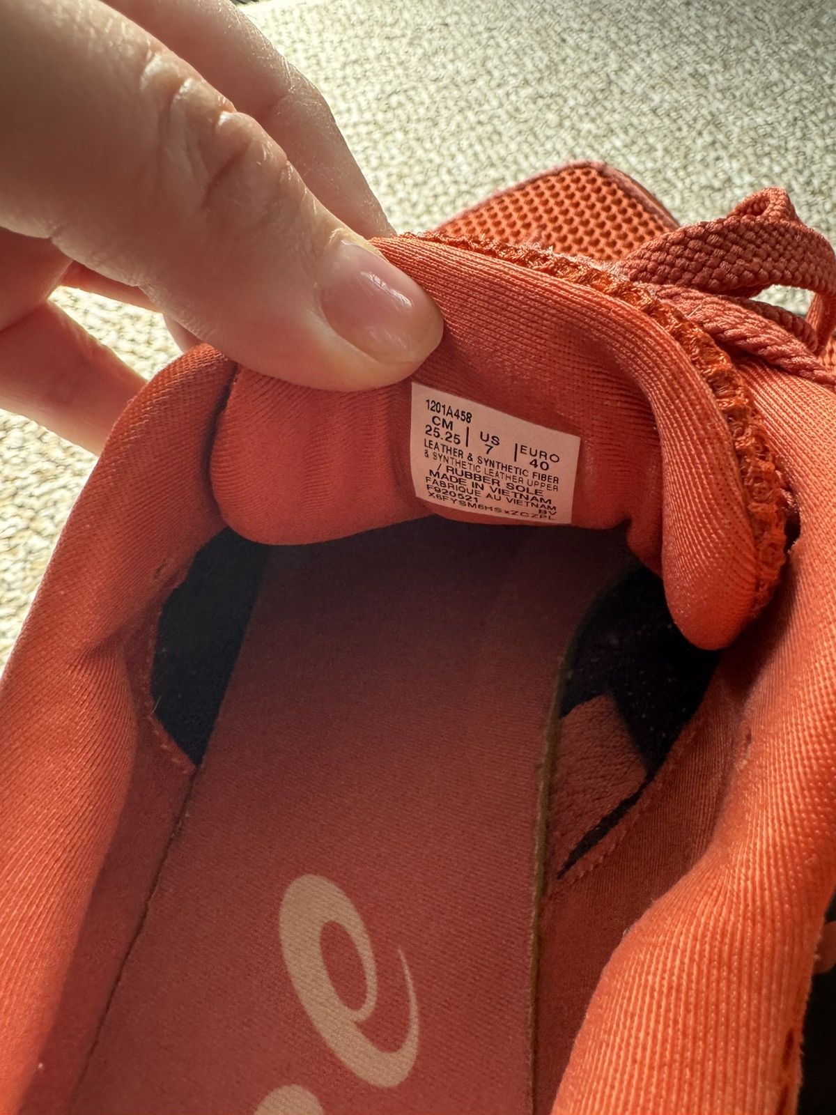 Asics × DENIM TEARS ASICS Gel-MC Plus Denim Tears Red Clay Brick Size 7 Men’s Size US 7 / EU 40 - 6 Thumbnail