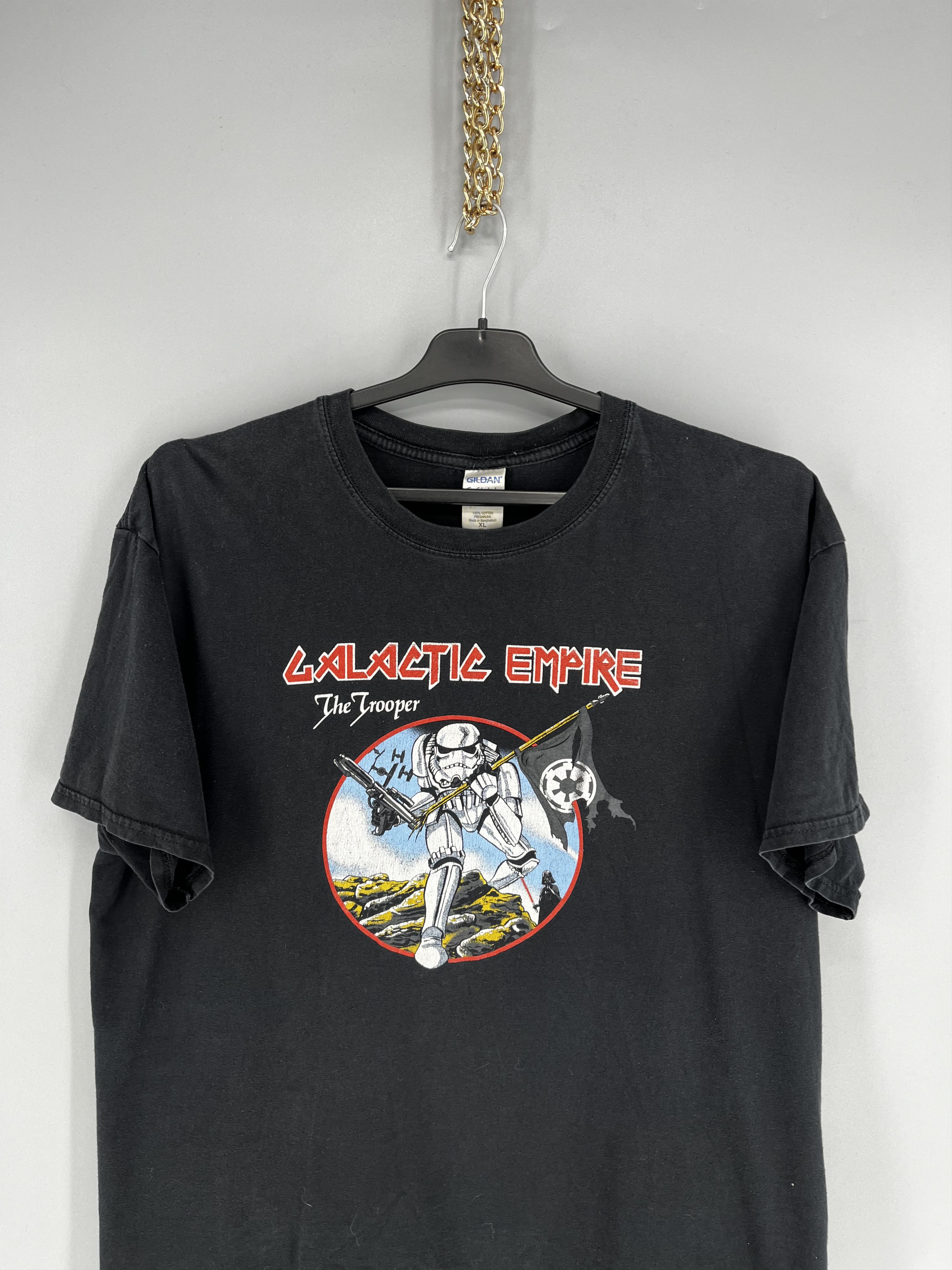 Band Tees VINTAGE STAR WARS x IRON MAIDEN THE TROOPER PROMO TEES Size US XL / EU 56 / 4 - 6 Thumbnail