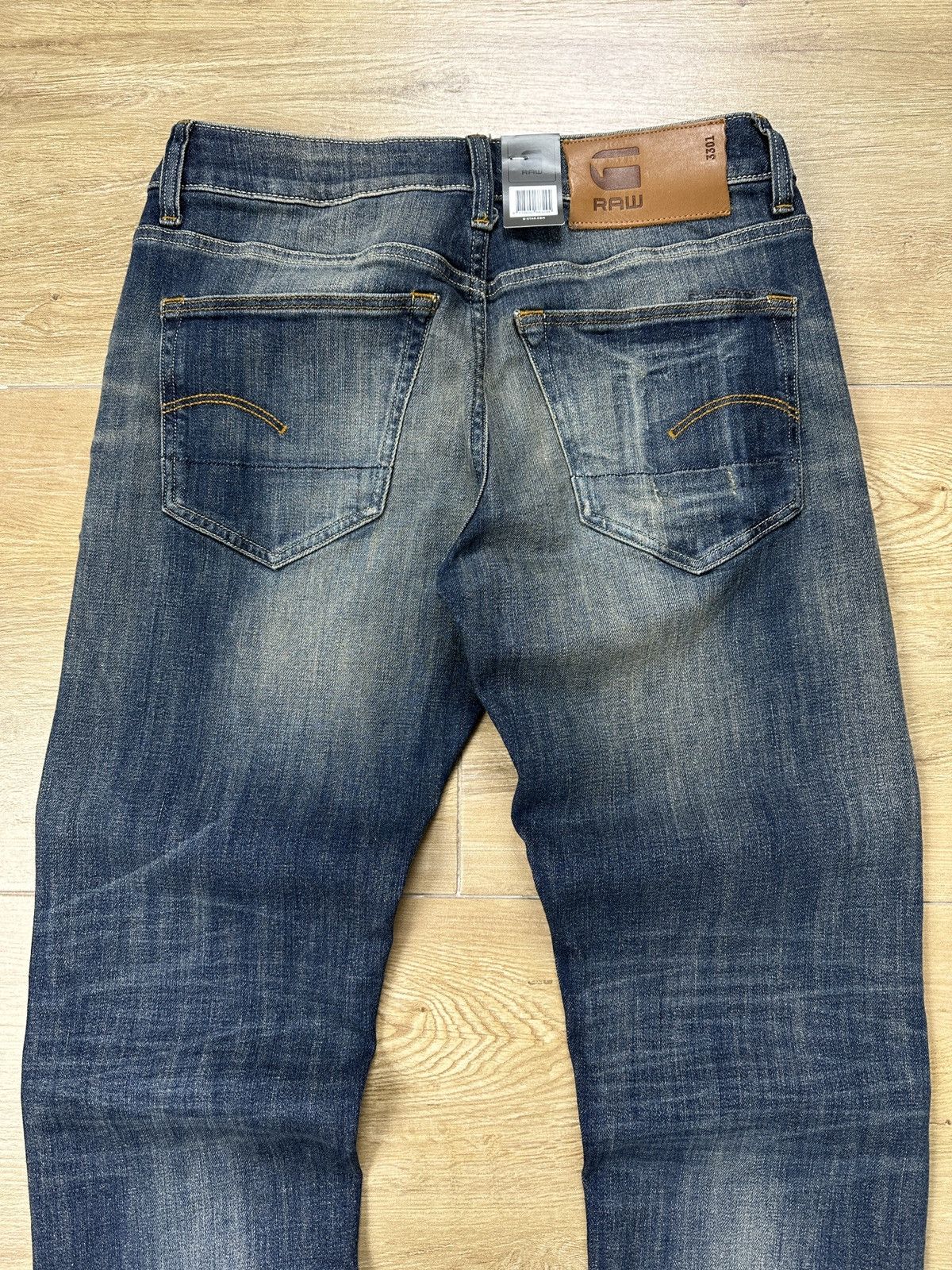 G-Star NEW🏷️ G-Star Raw 3301 Slim Denim Jeans Size US 29 - 8 Thumbnail